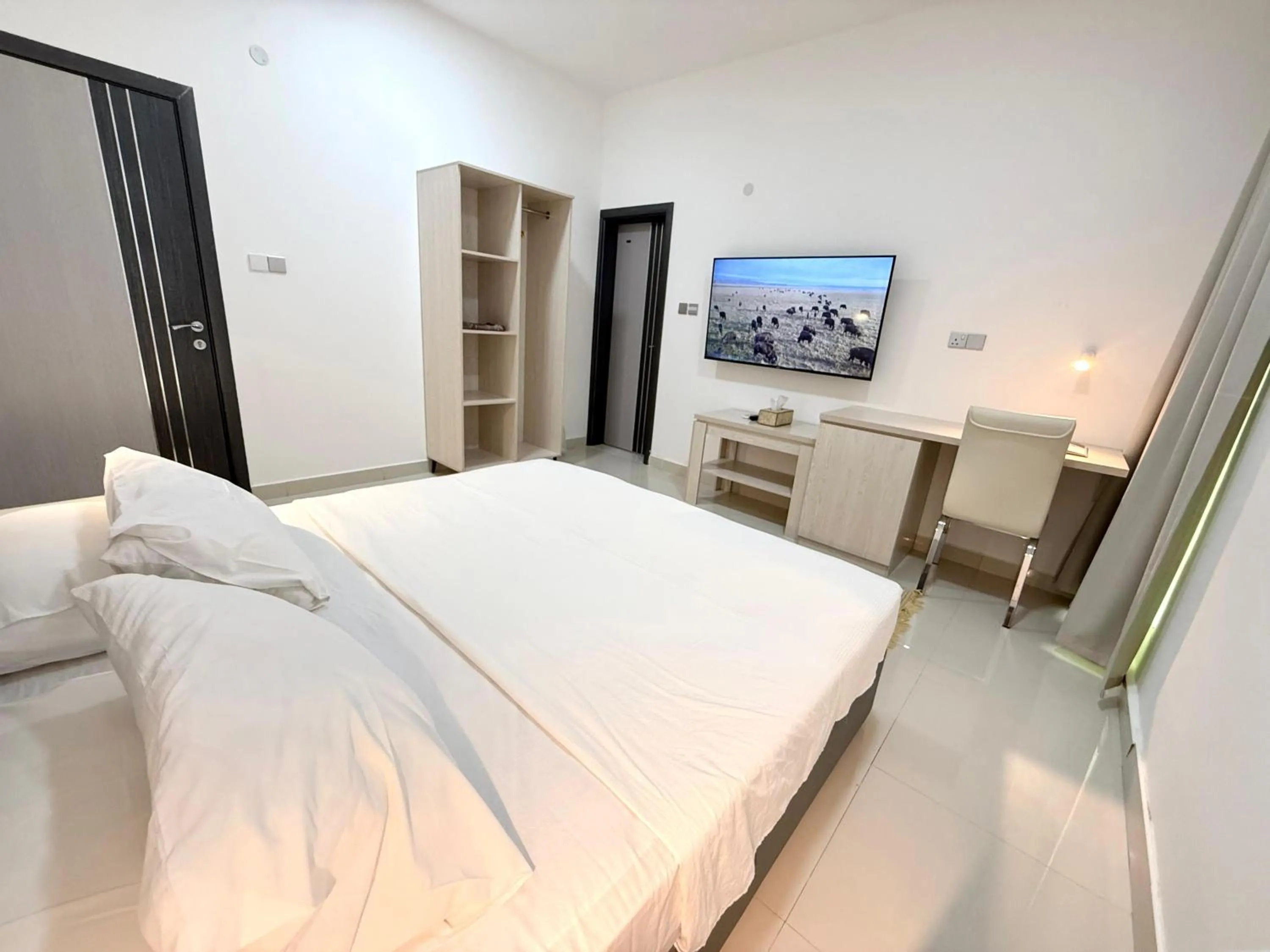 TV and multimedia, Bed in Oriental Nights Rest House