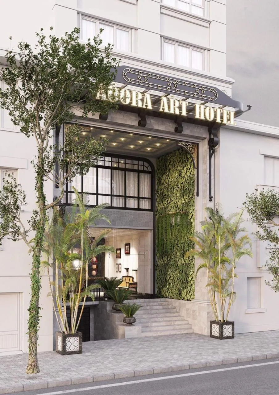 Facade/entrance in Adora Art Hotel