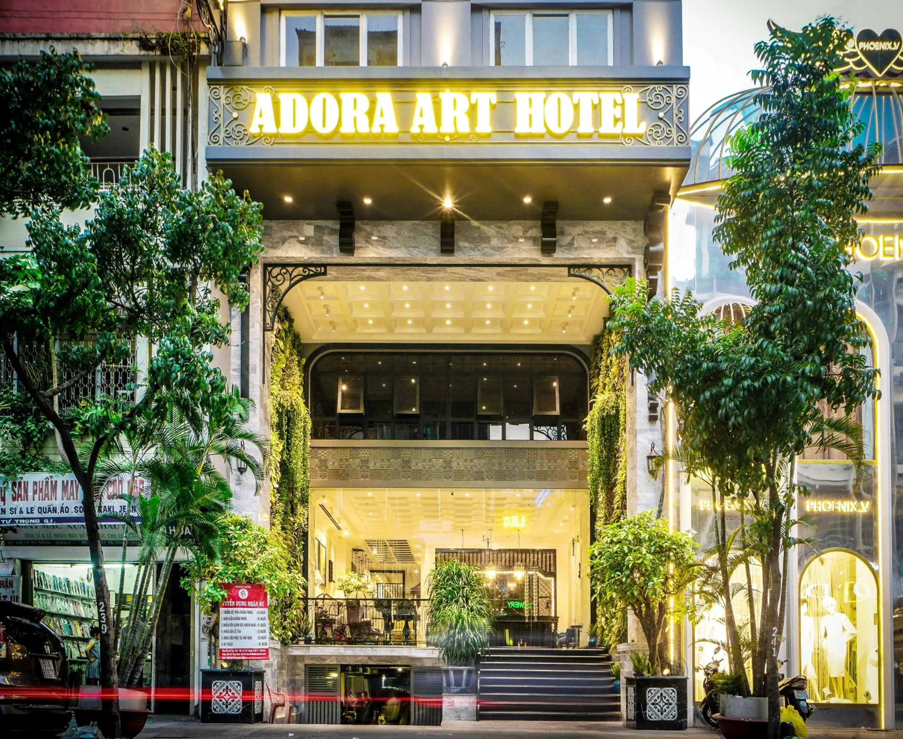 Property building in Adora Art Hotel
