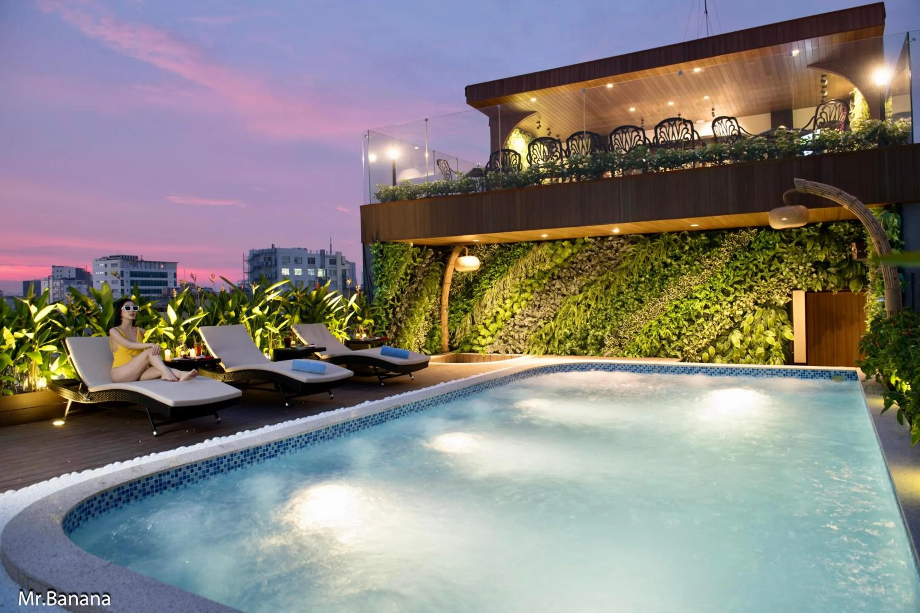 Swimming pool in Adora Art Hotel