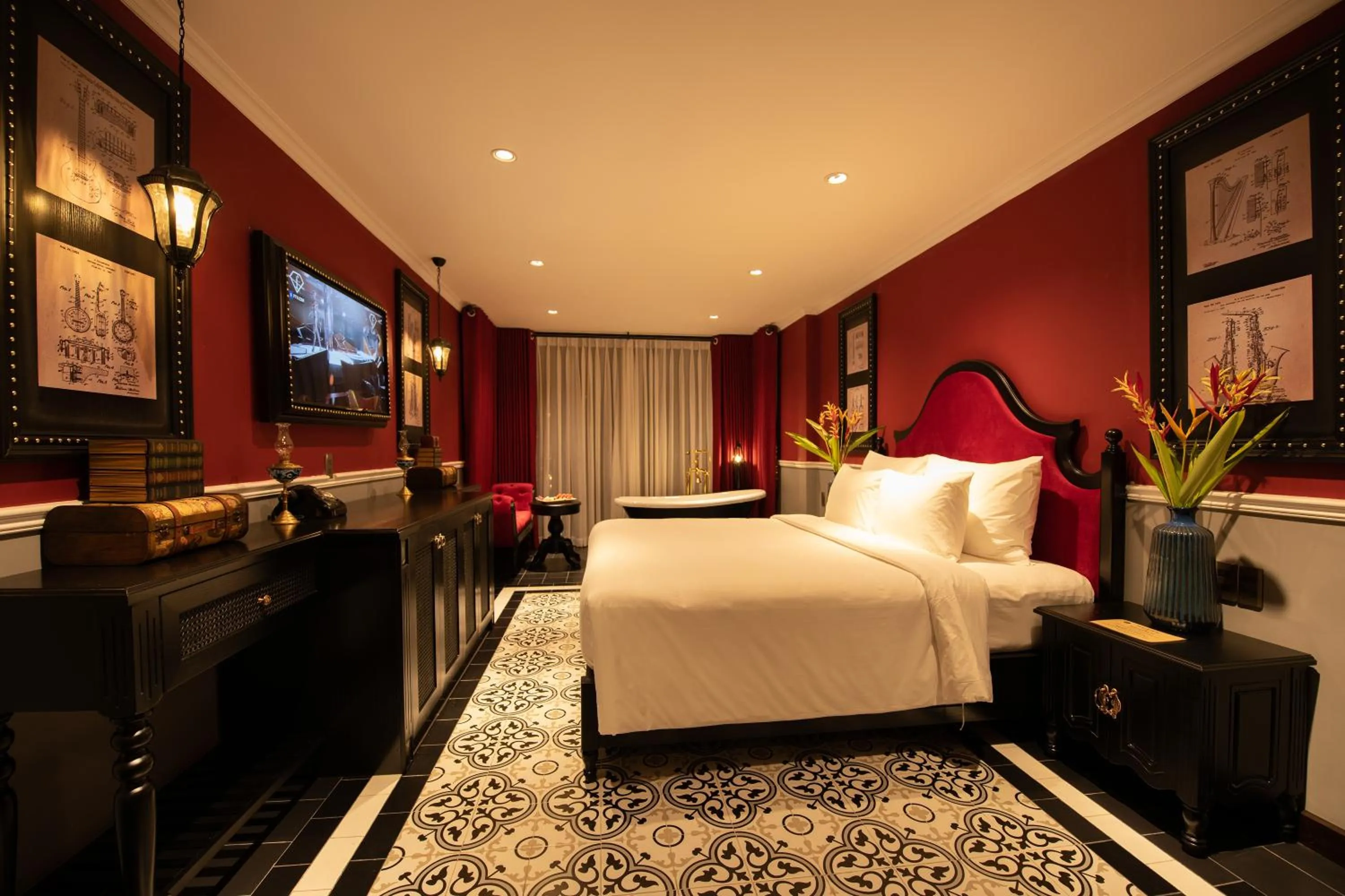 Photo of the whole room, Bed in Adora Art Hotel