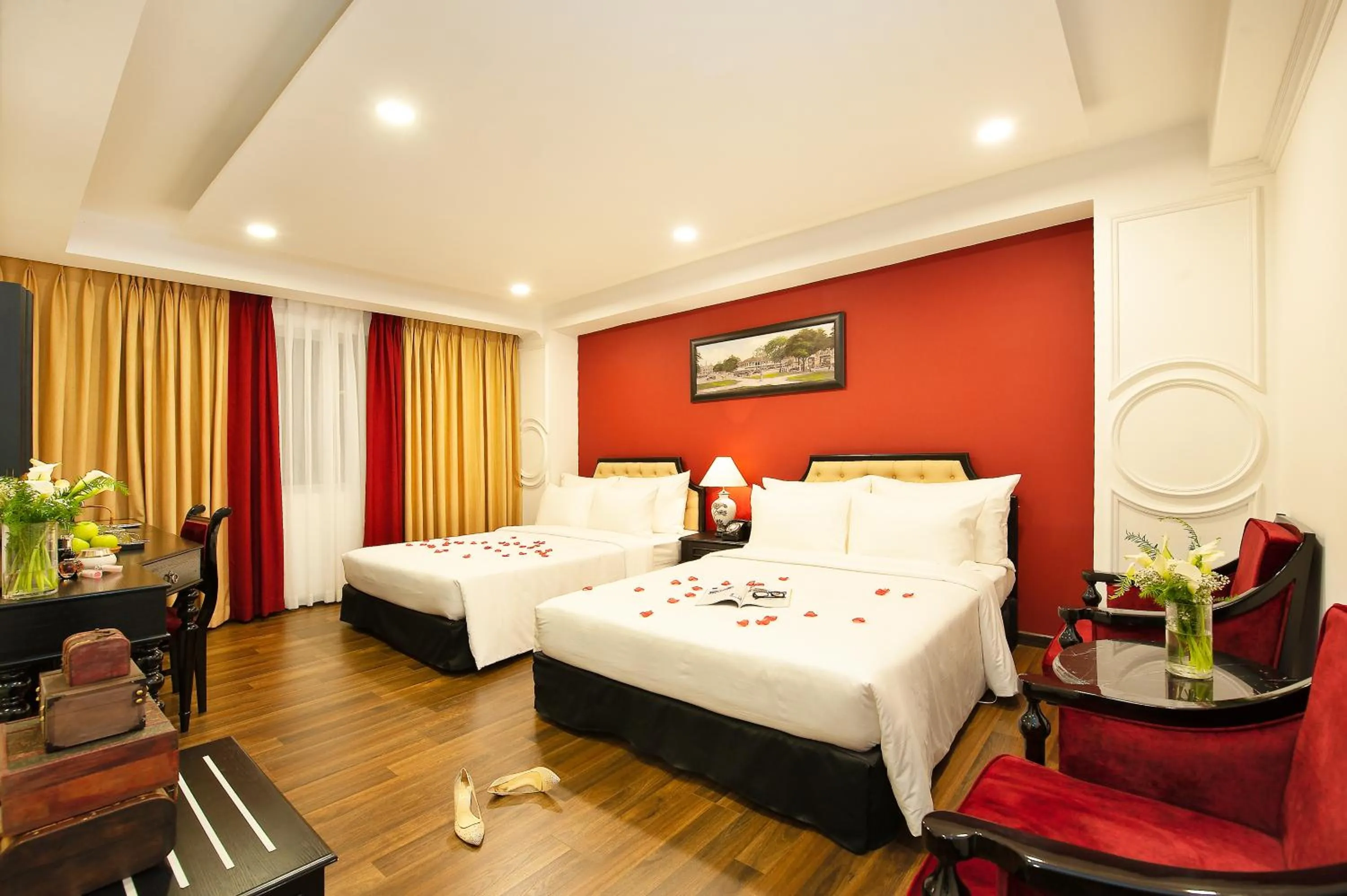 Photo of the whole room, Bed in Adora Art Hotel