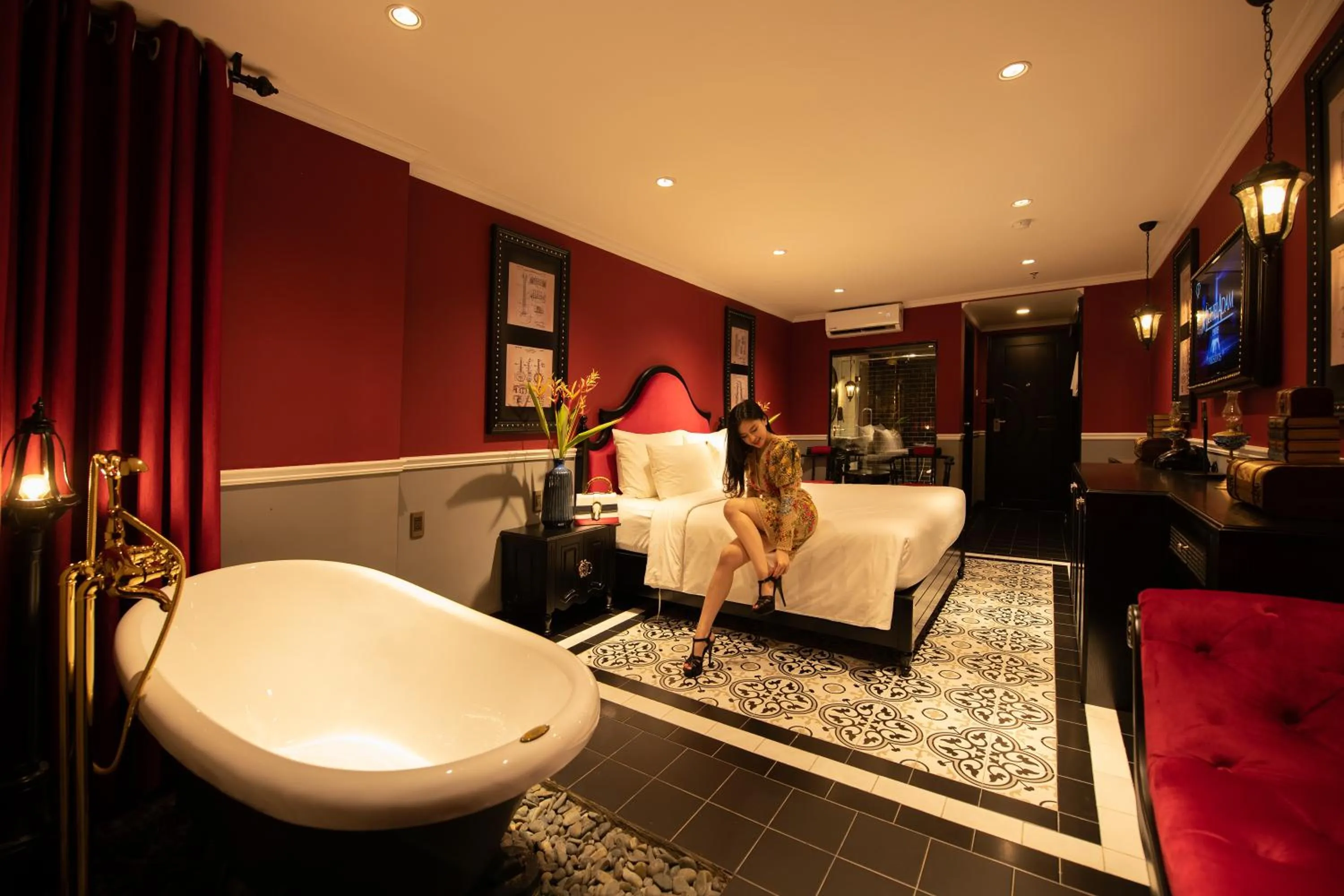 Photo of the whole room in Adora Art Hotel