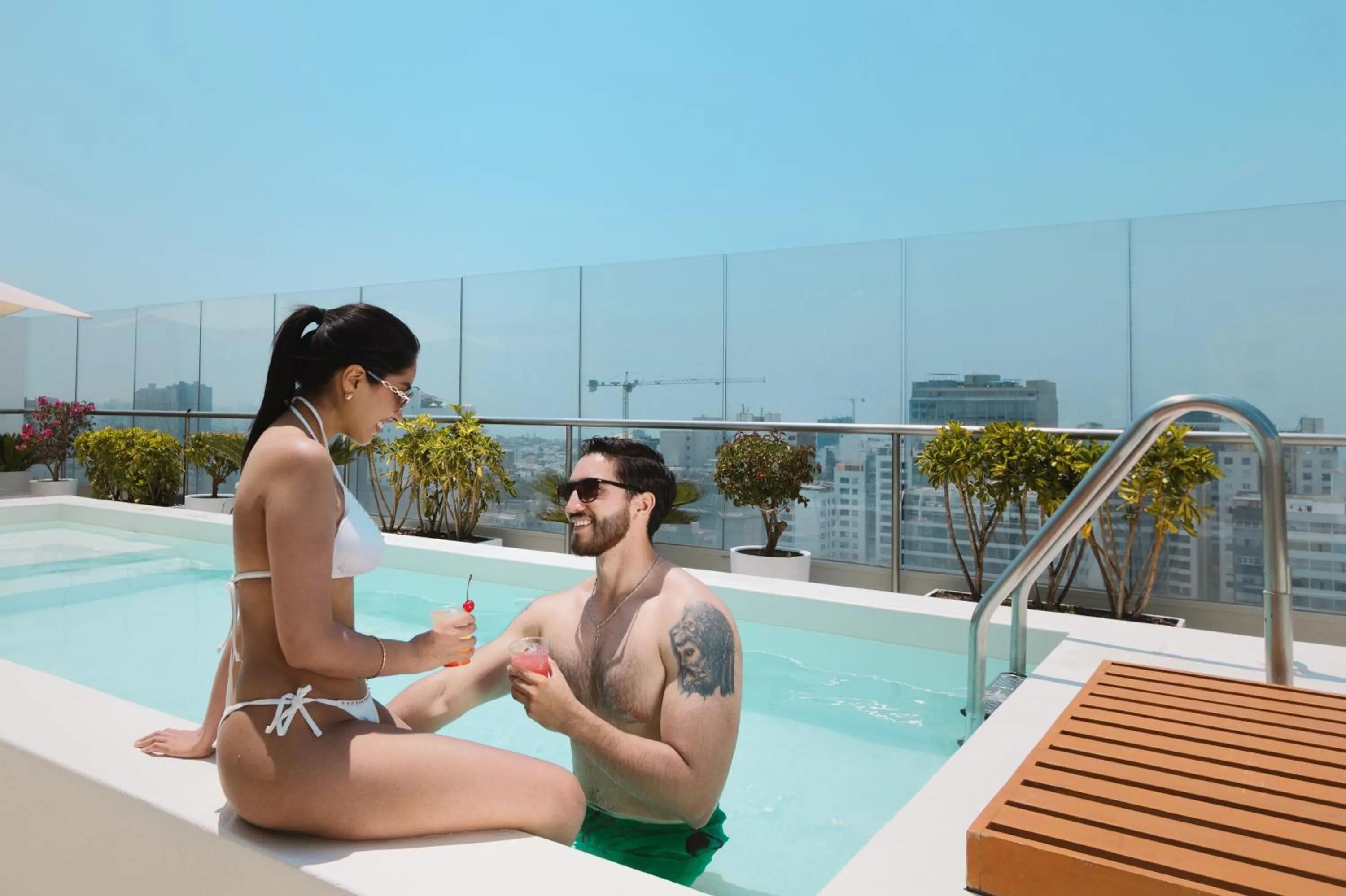 Pool view in Dazzler by Wyndham Lima San Isidro