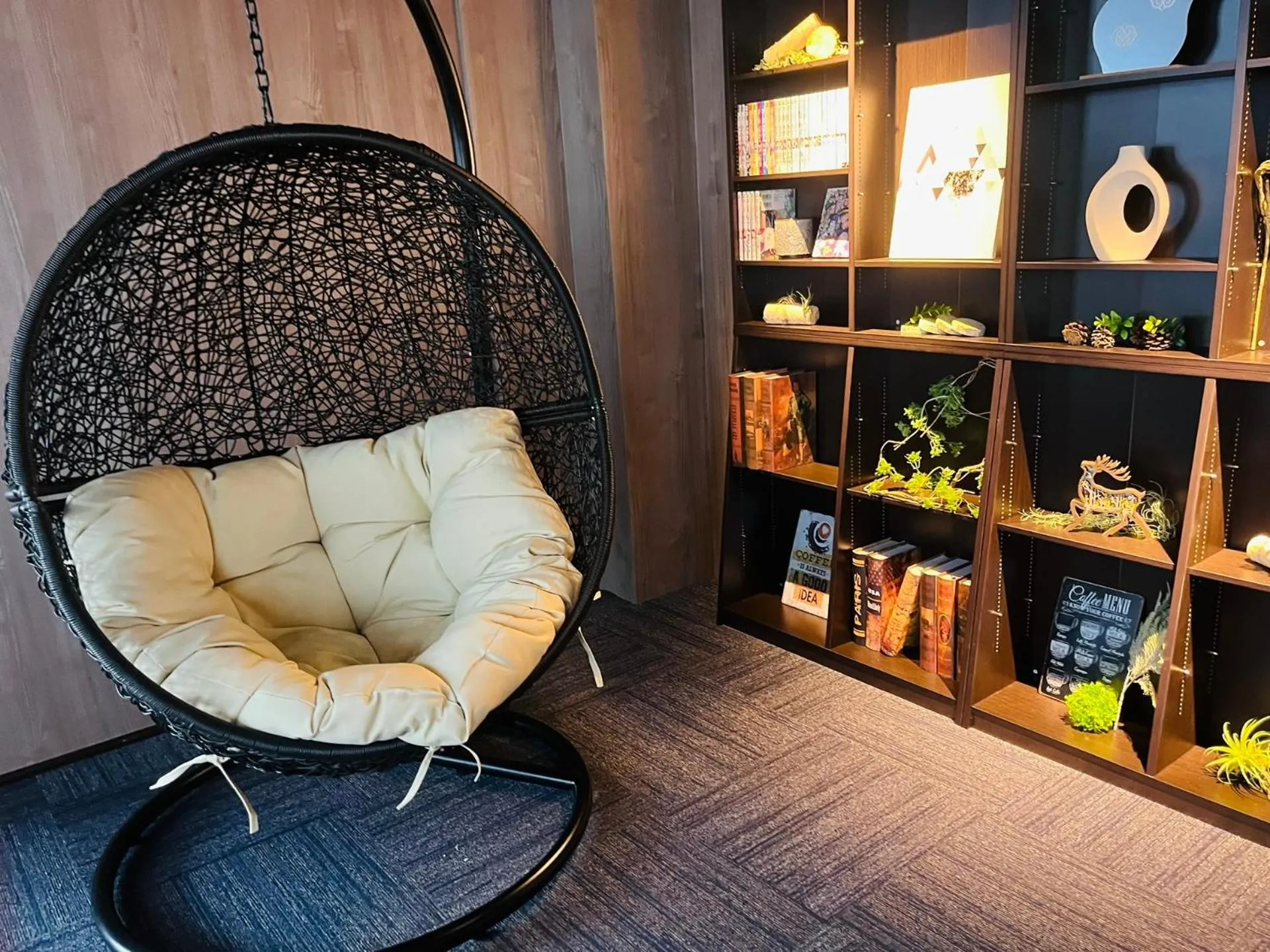 Communal lounge/ TV room in Shiretoko Noble Hotel