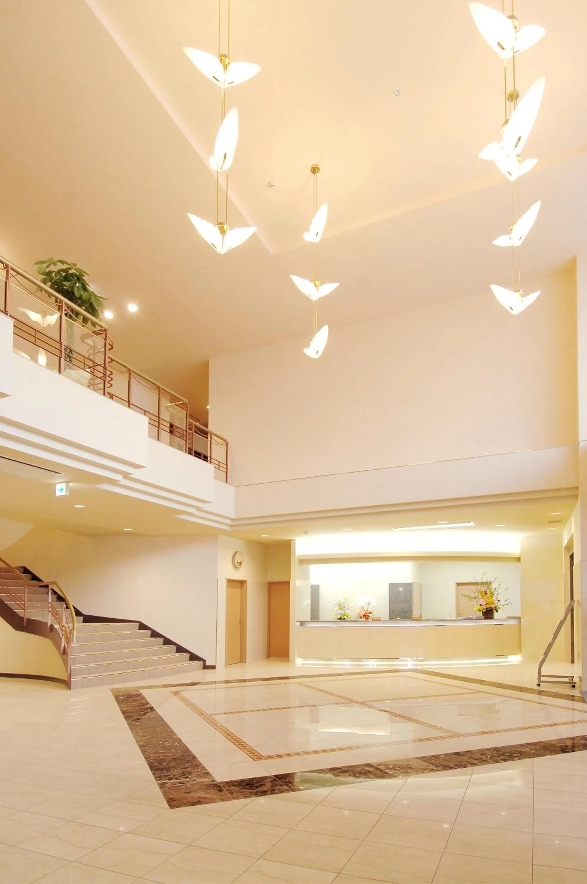 Lobby or reception in Shiretoko Noble Hotel