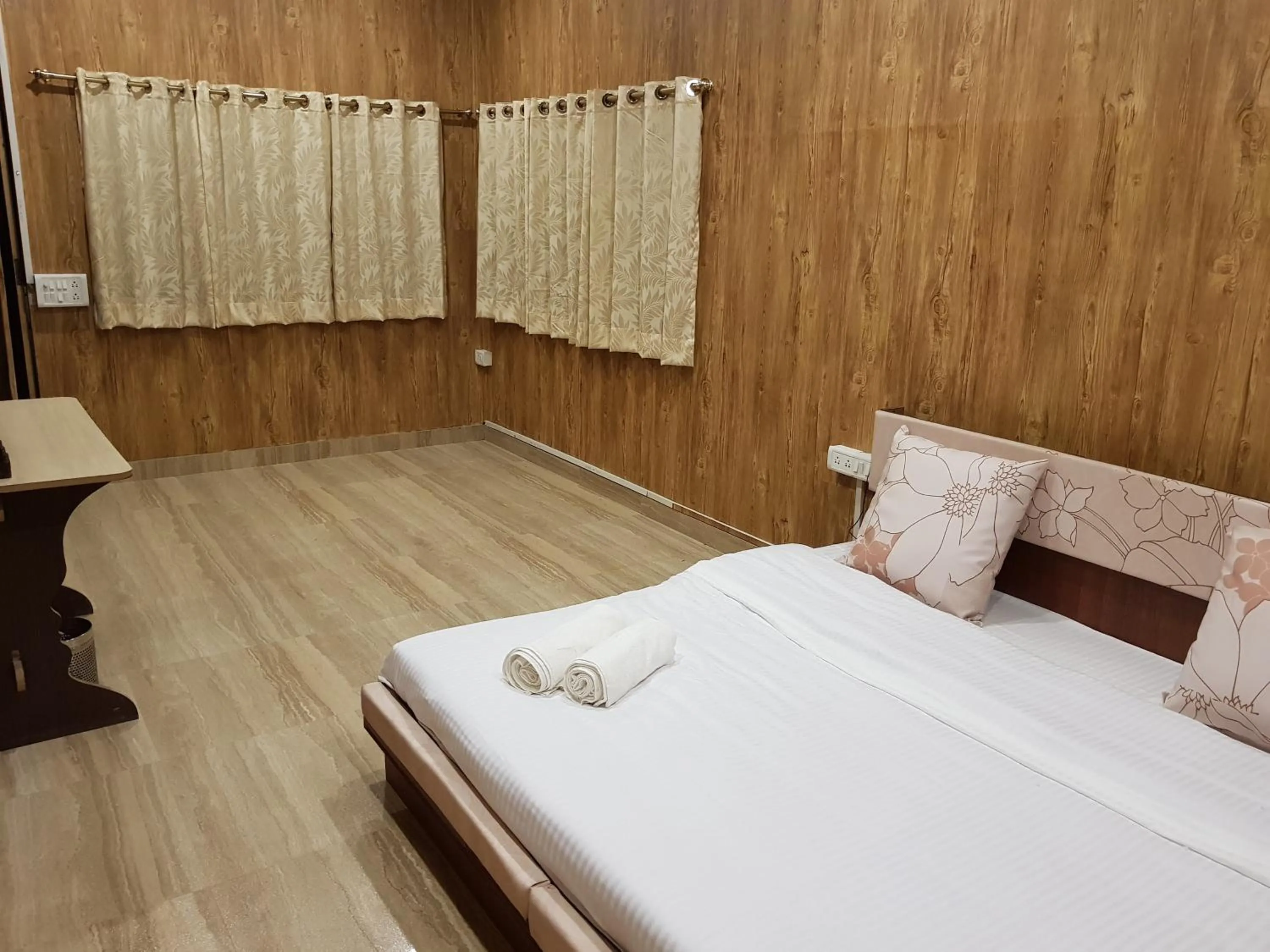 Bed in Living Green Farms