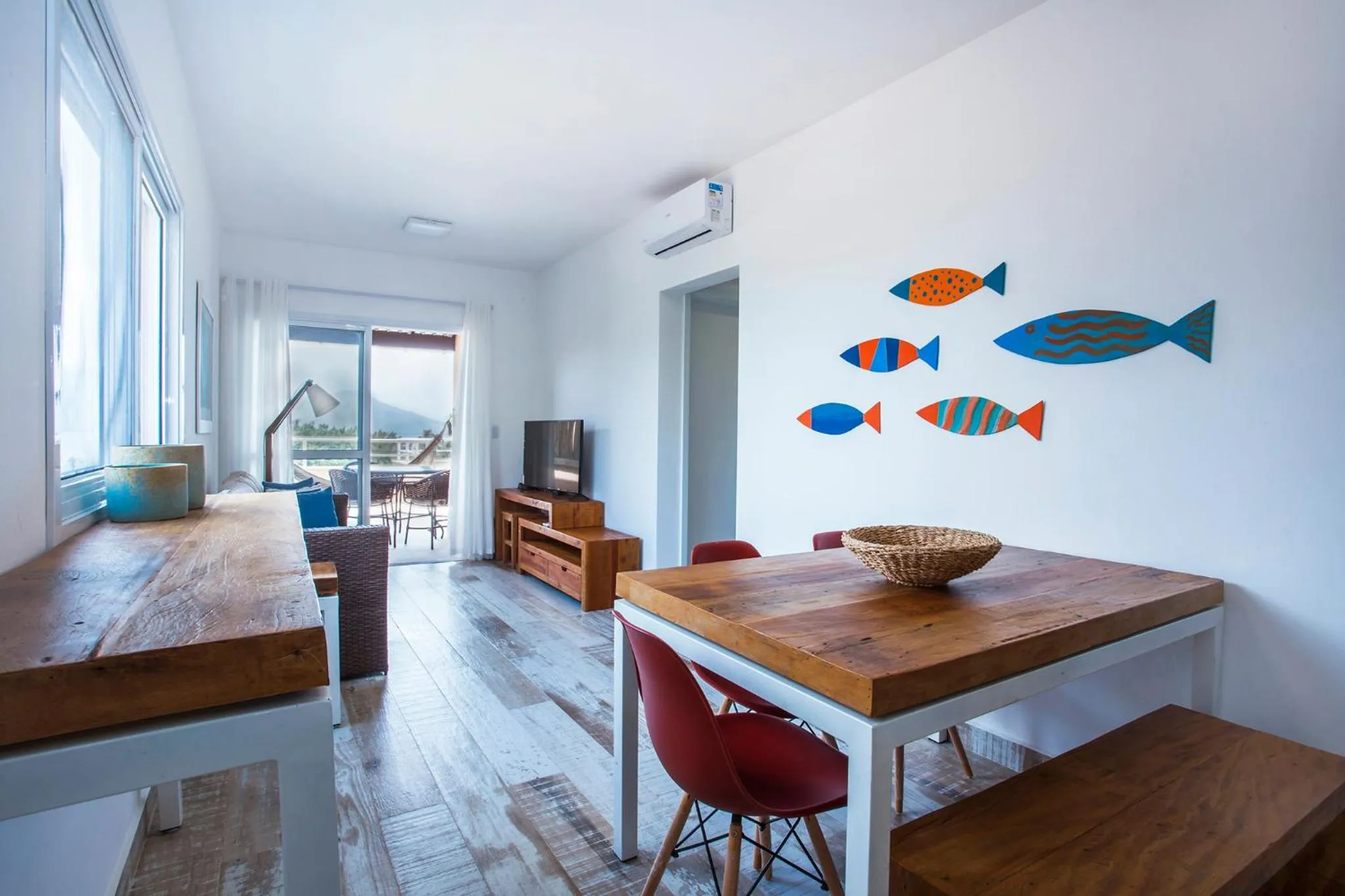 Living room in Ilhabela Beach Residences