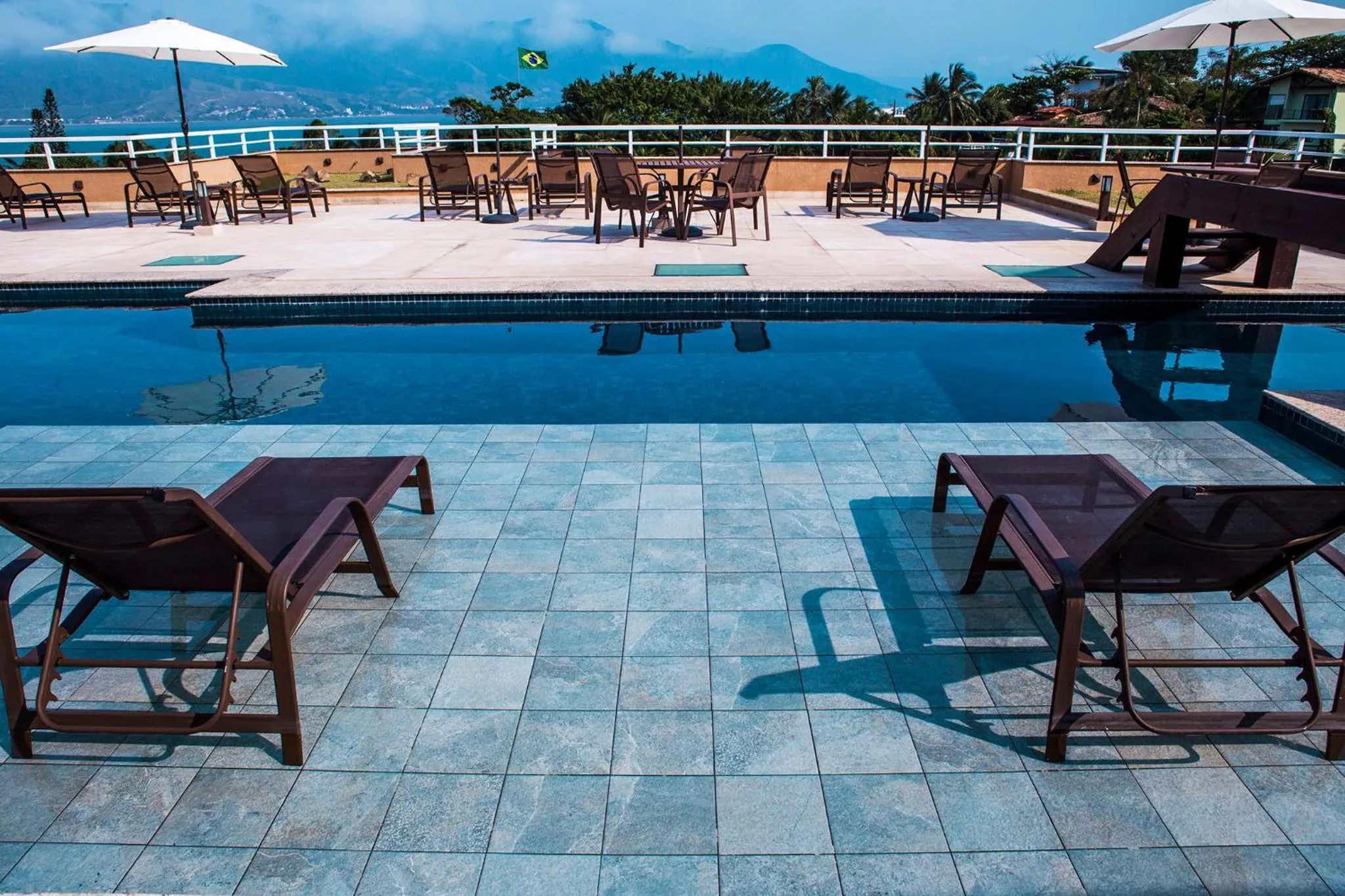 Swimming pool in Ilhabela Beach Residences