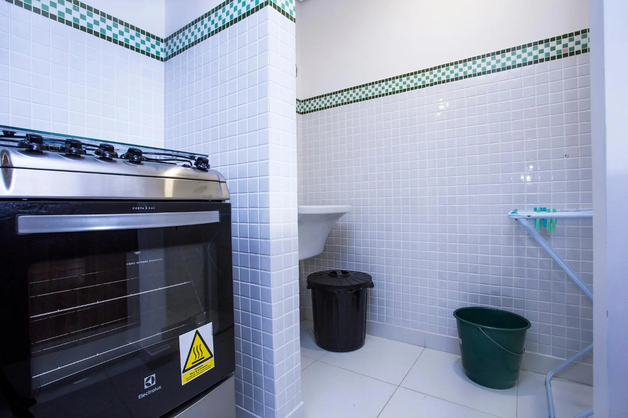 Kitchen or kitchenette in Ilhabela Beach Residences