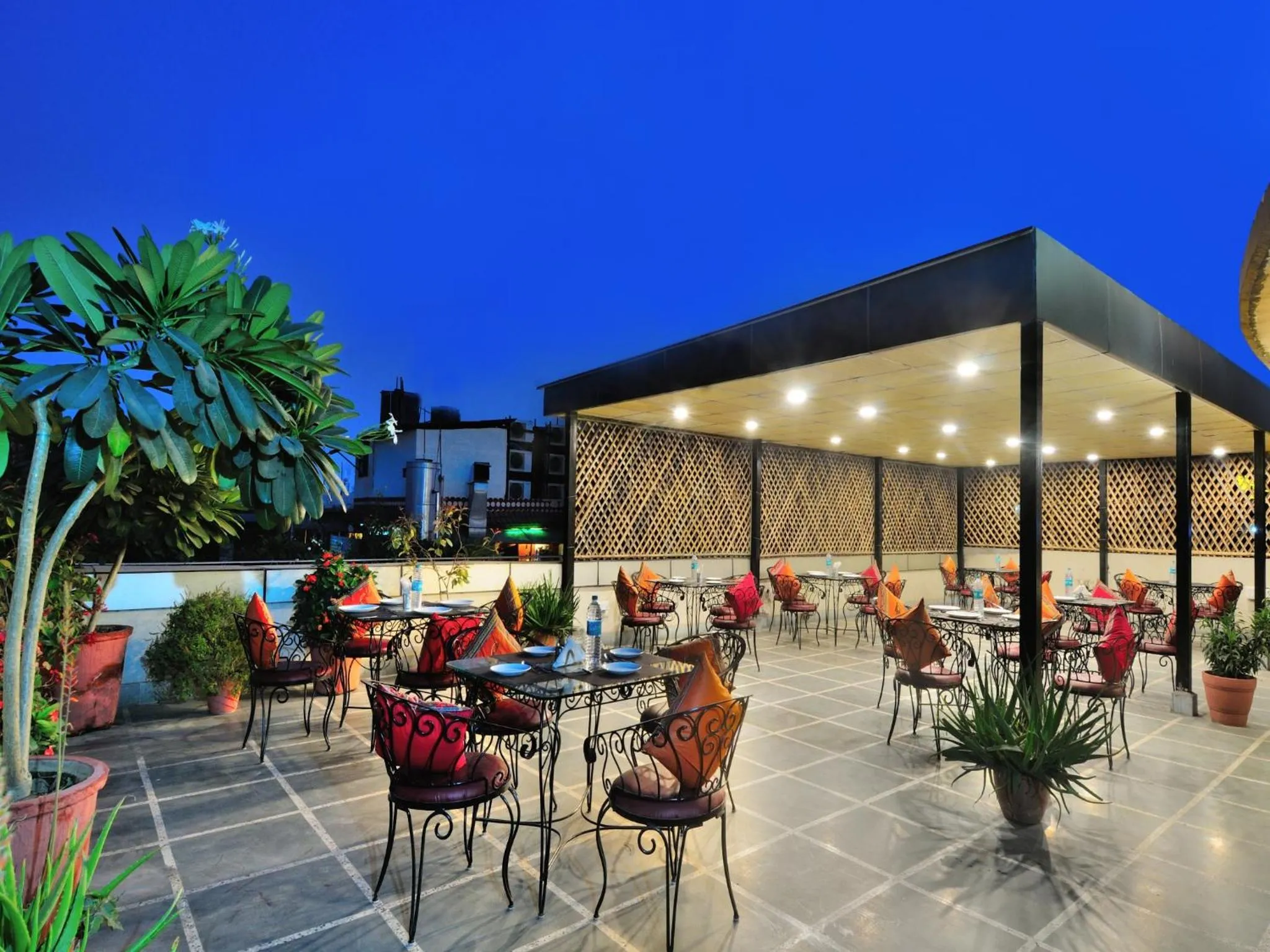 Restaurant/places to eat in Hotel Shanti Villa- New Delhi Railway Station