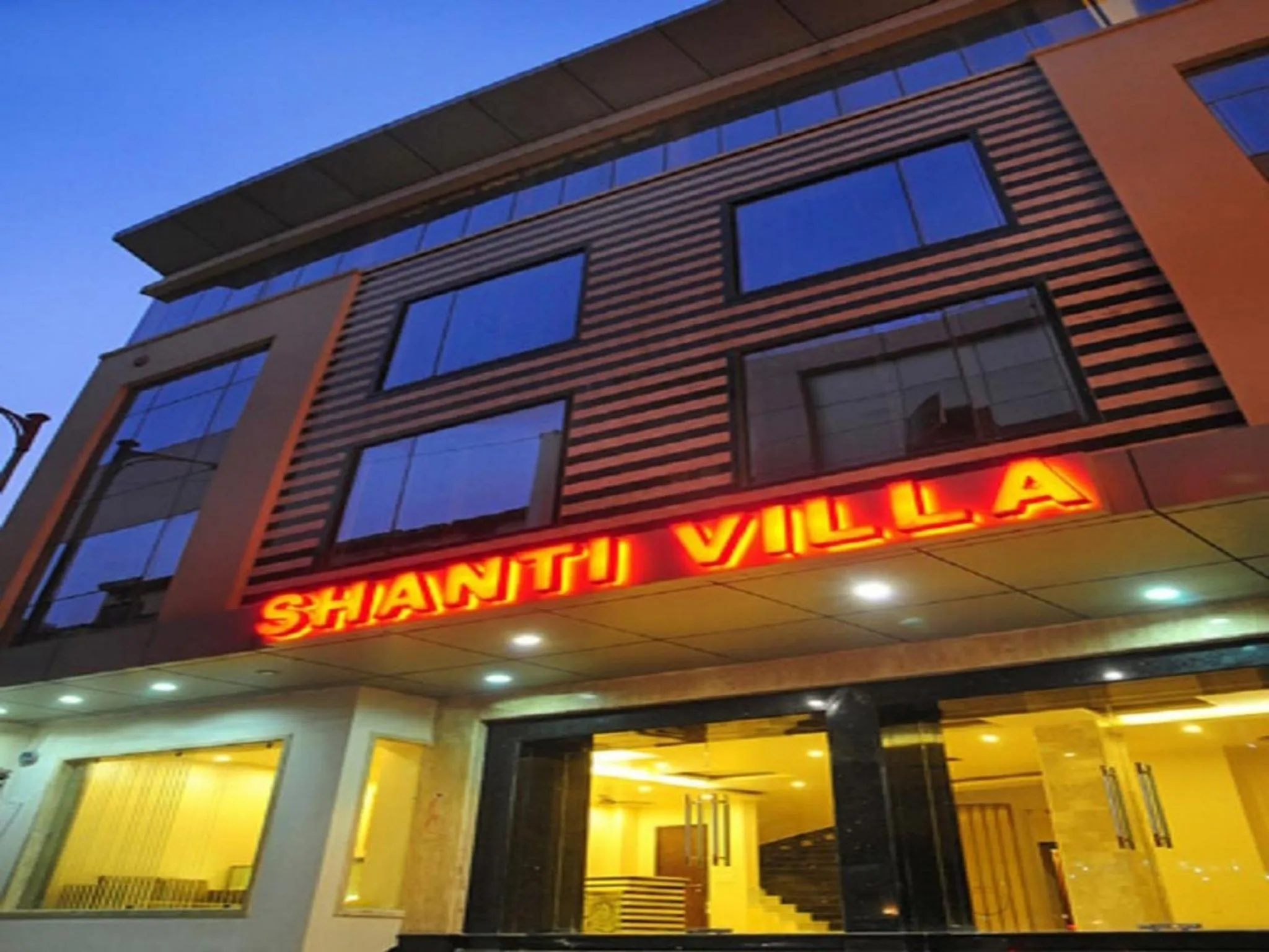 Property building in Hotel Shanti Villa- New Delhi Railway Station