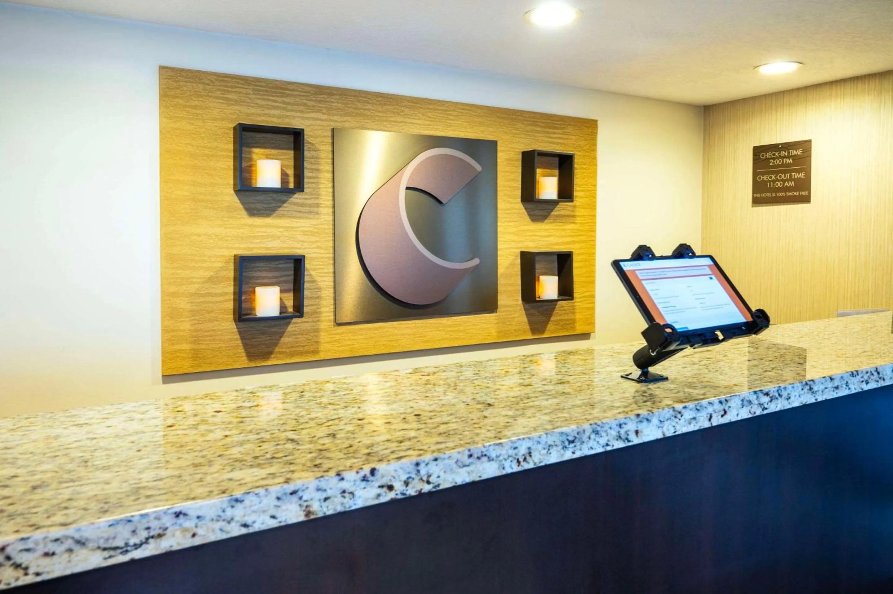 Lobby or reception in Comfort Inn