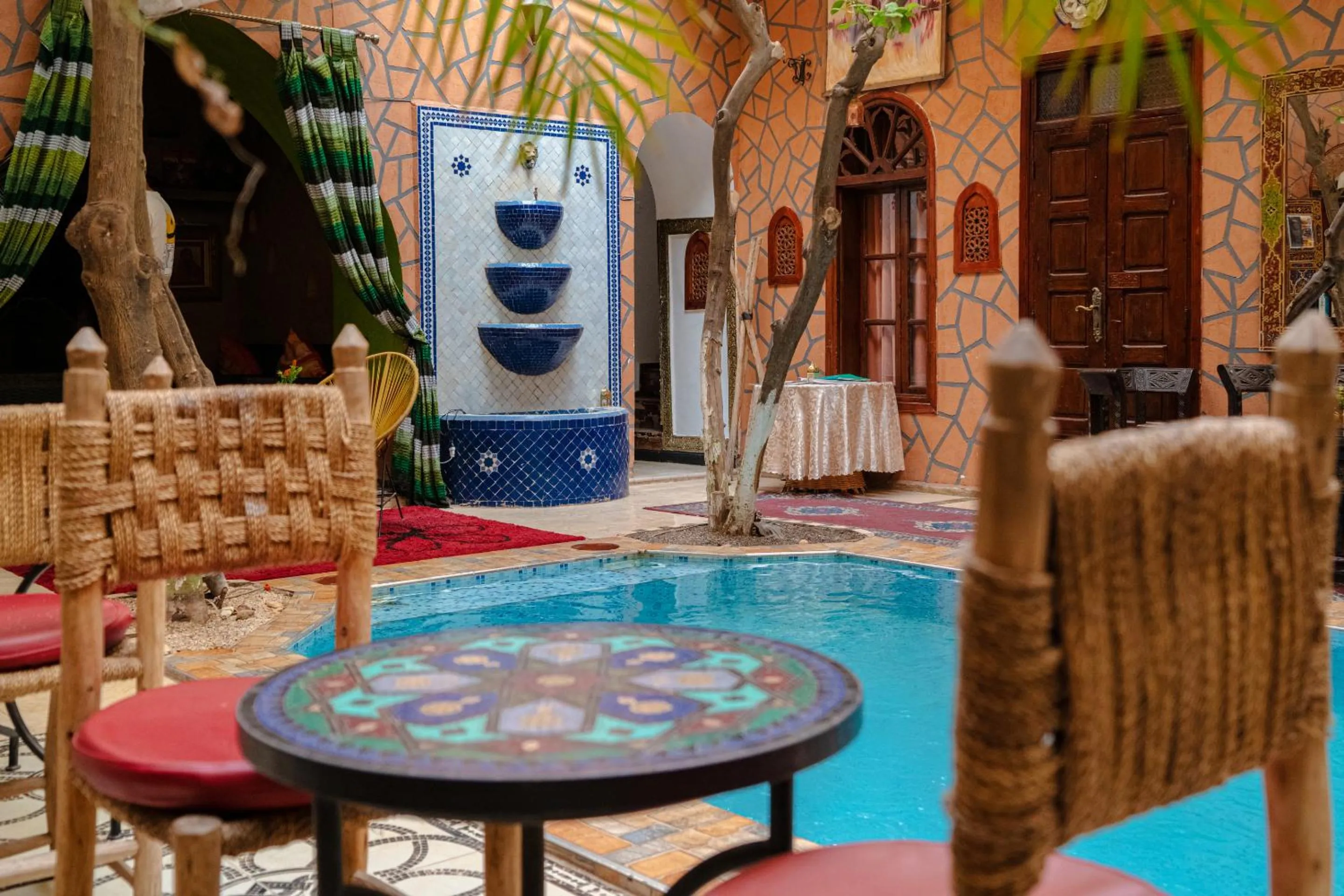 Double Twin Room in Riad Dar El Bacha