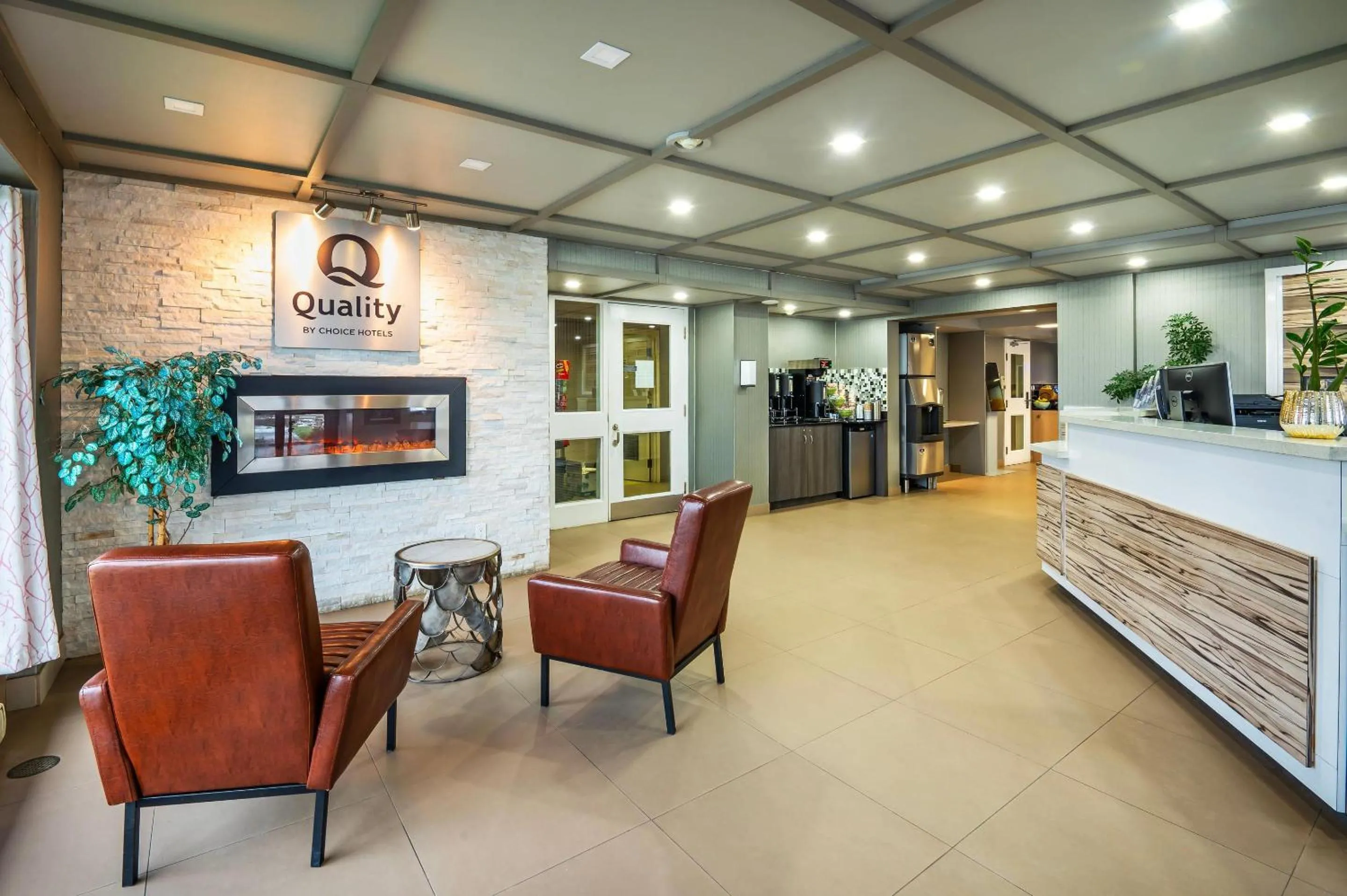 Lobby or reception in Quality Inn