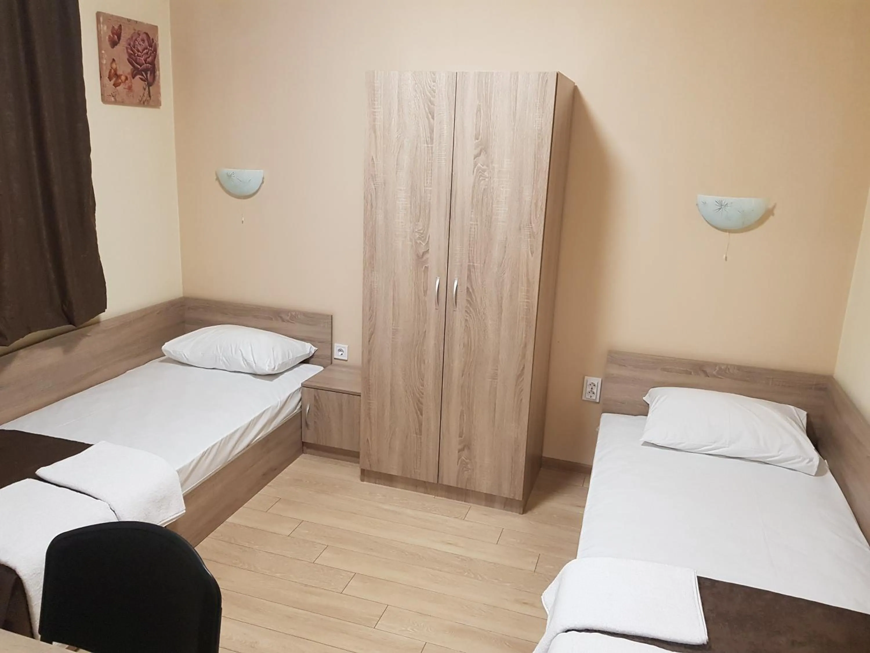 Bed in Twain Apart&Rooms