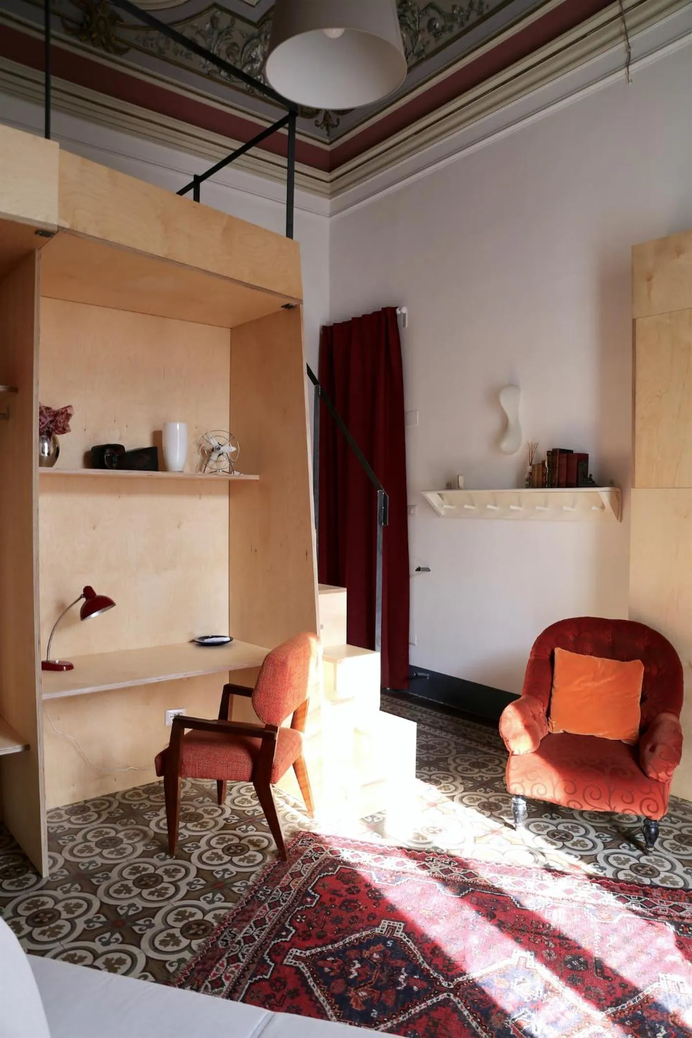 Living room, Bed in Trìcora Sicilian B&B