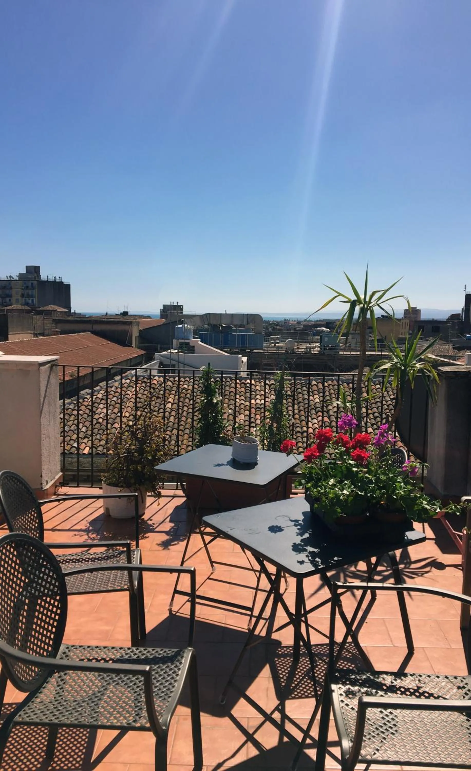 Balcony/Terrace in Trìcora Sicilian B&B