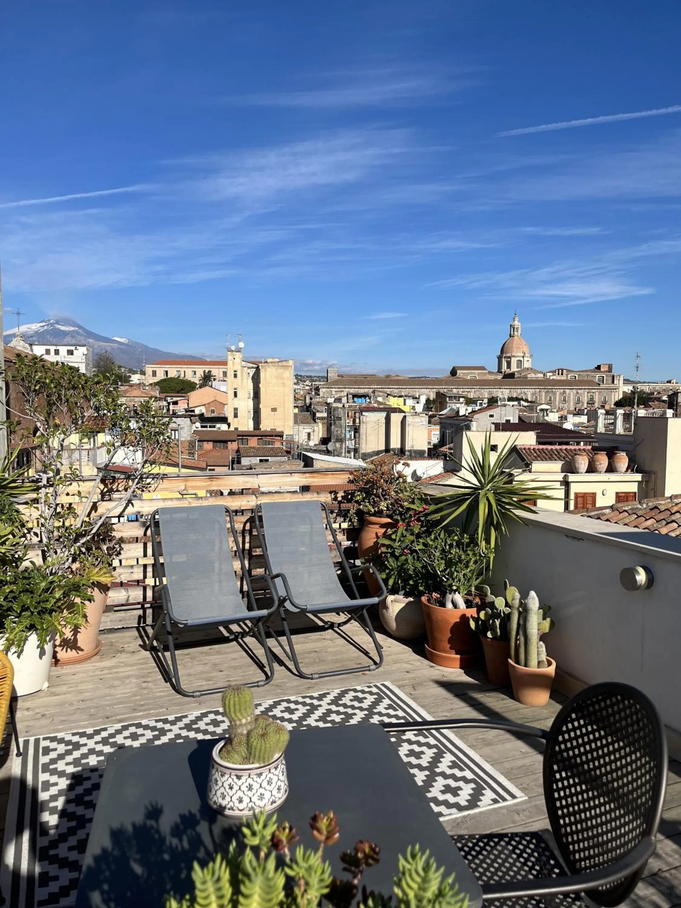 Balcony/Terrace in Trìcora Sicilian B&B