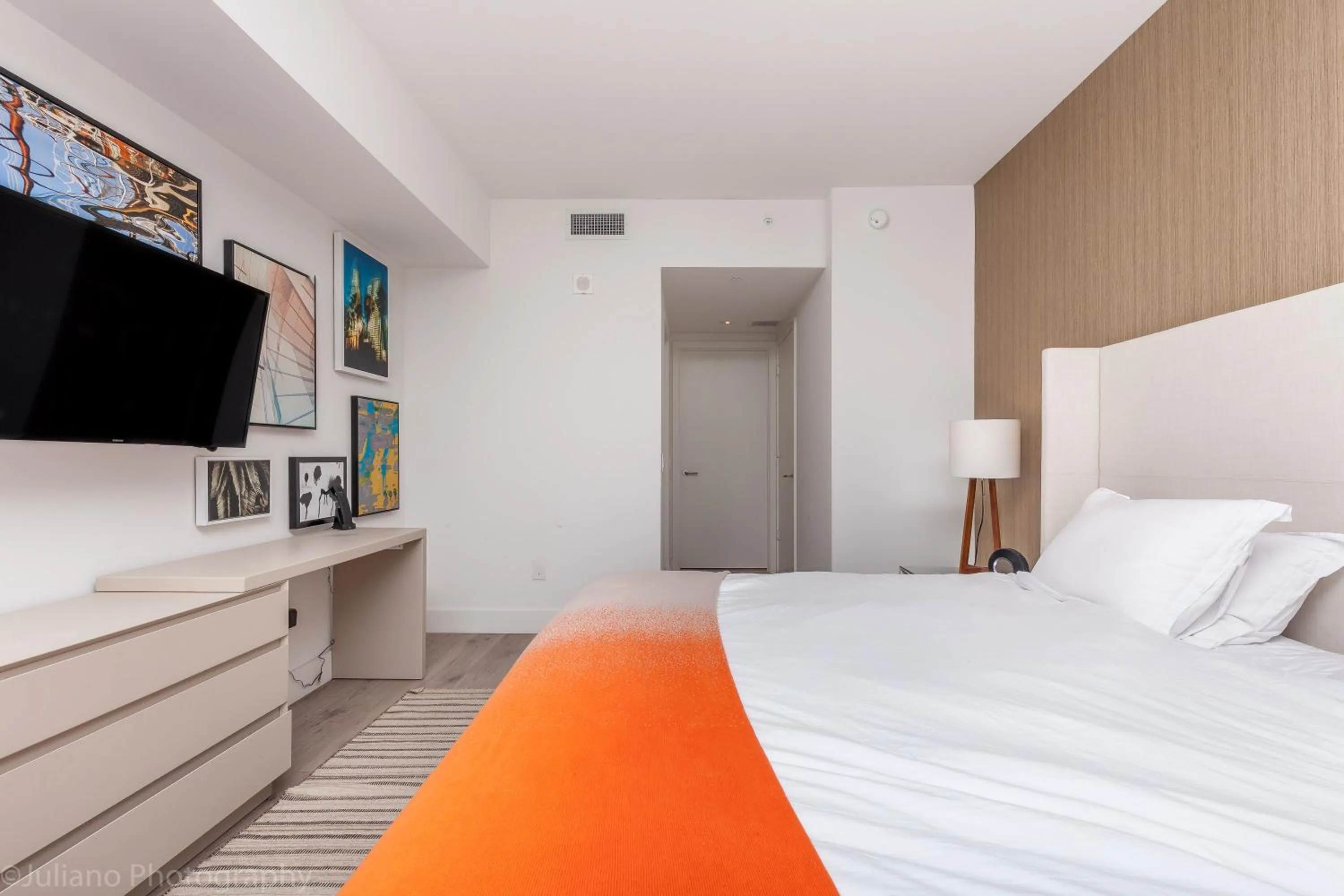 Bed in Private Ocean Condos at Hyde Beach Resort & Residences