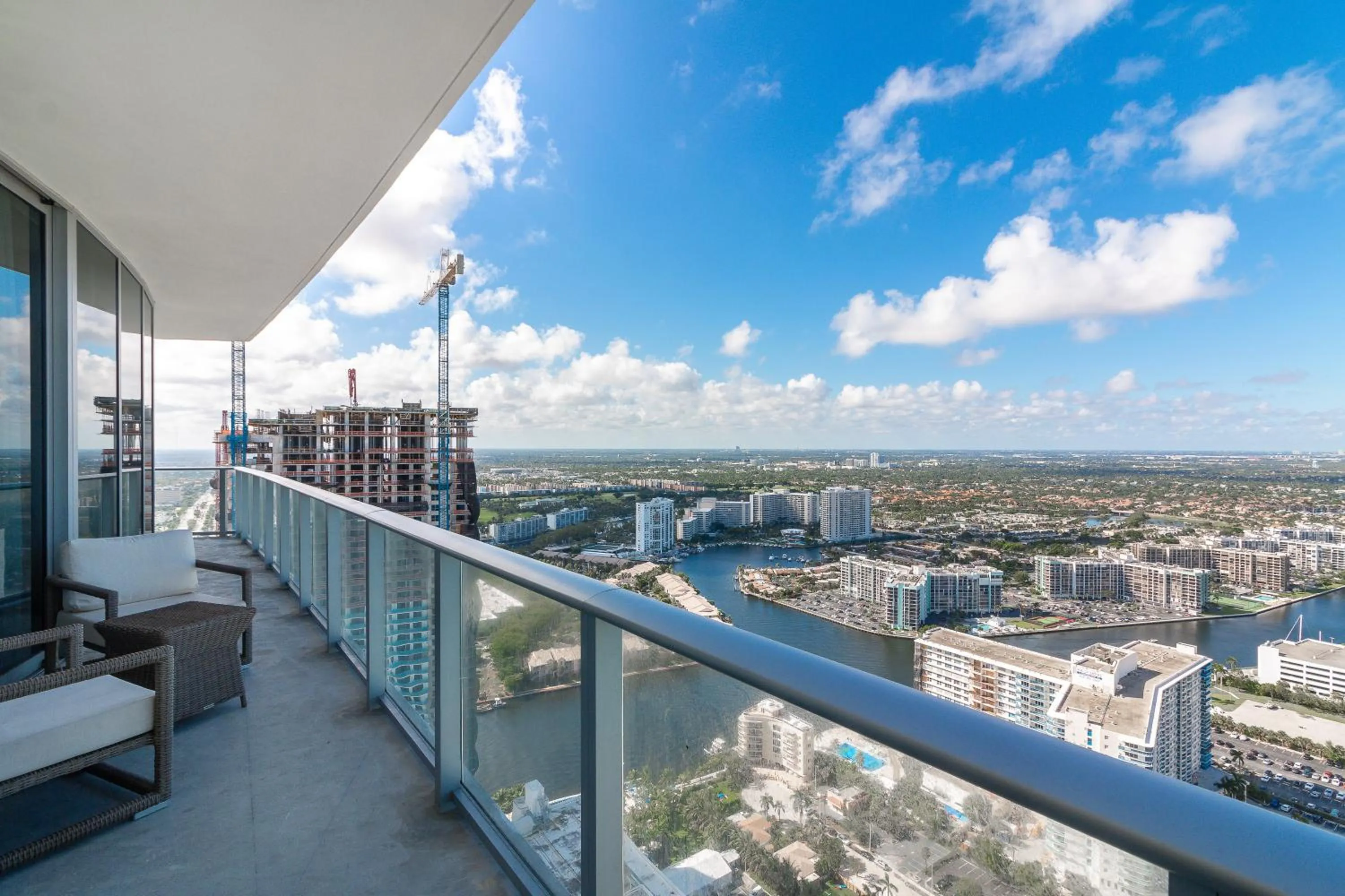 Balcony/Terrace in Private Ocean Condos at Hyde Beach Resort & Residences