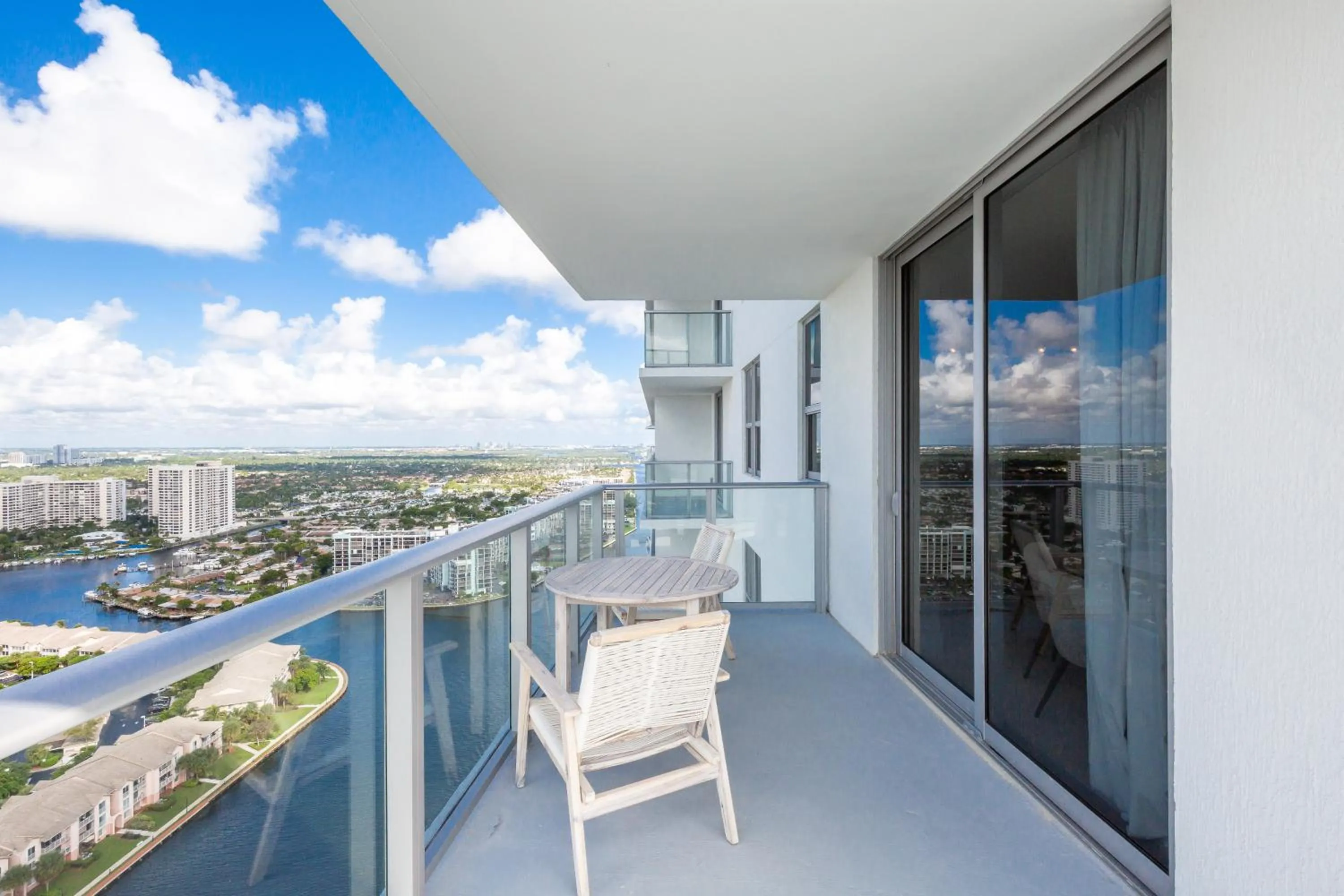Balcony/Terrace in Private Ocean Condos at Hyde Beach Resort & Residences