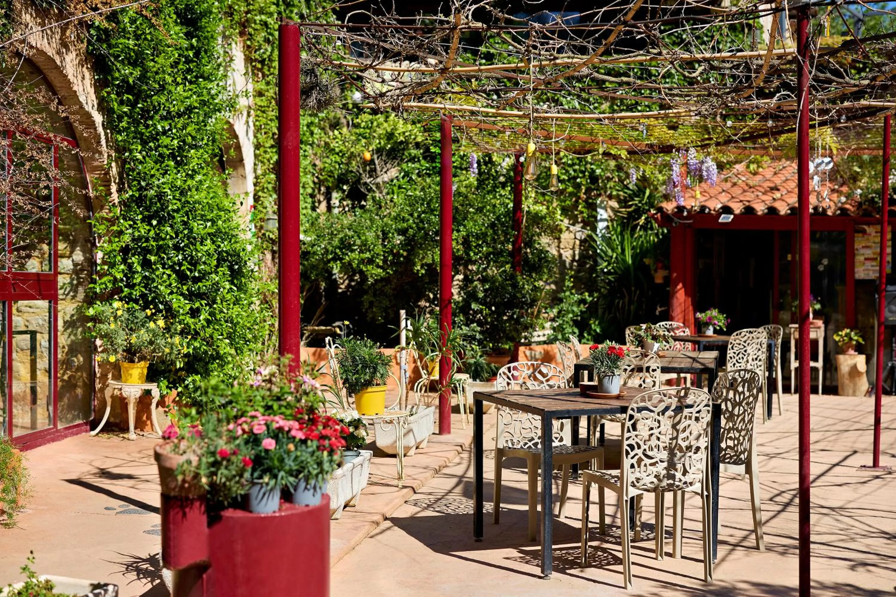 Balcony/Terrace in Mas Torrencito Pet Friendly