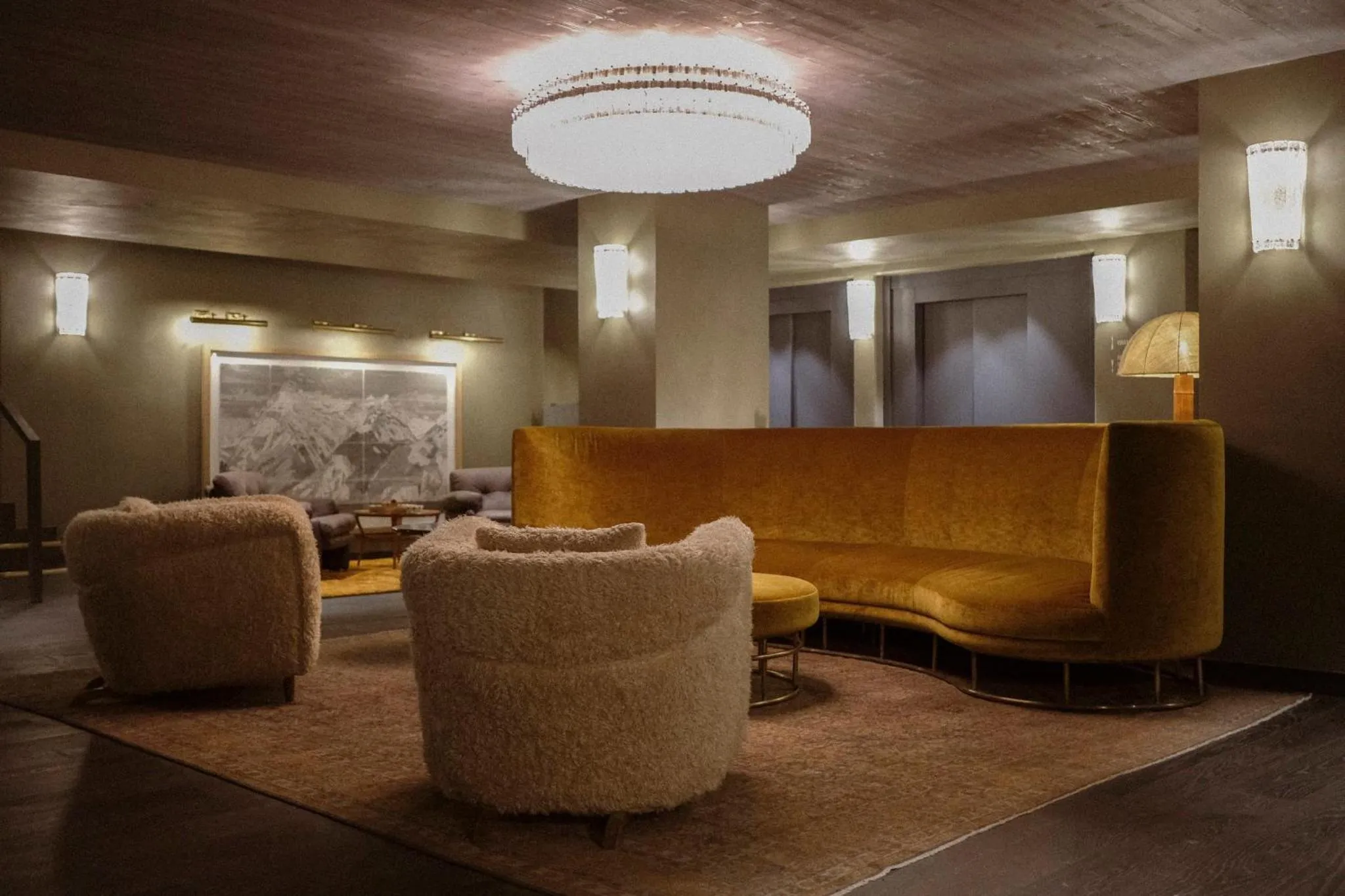 Lobby or reception in Le Fitz Roy, a Beaumier hotel