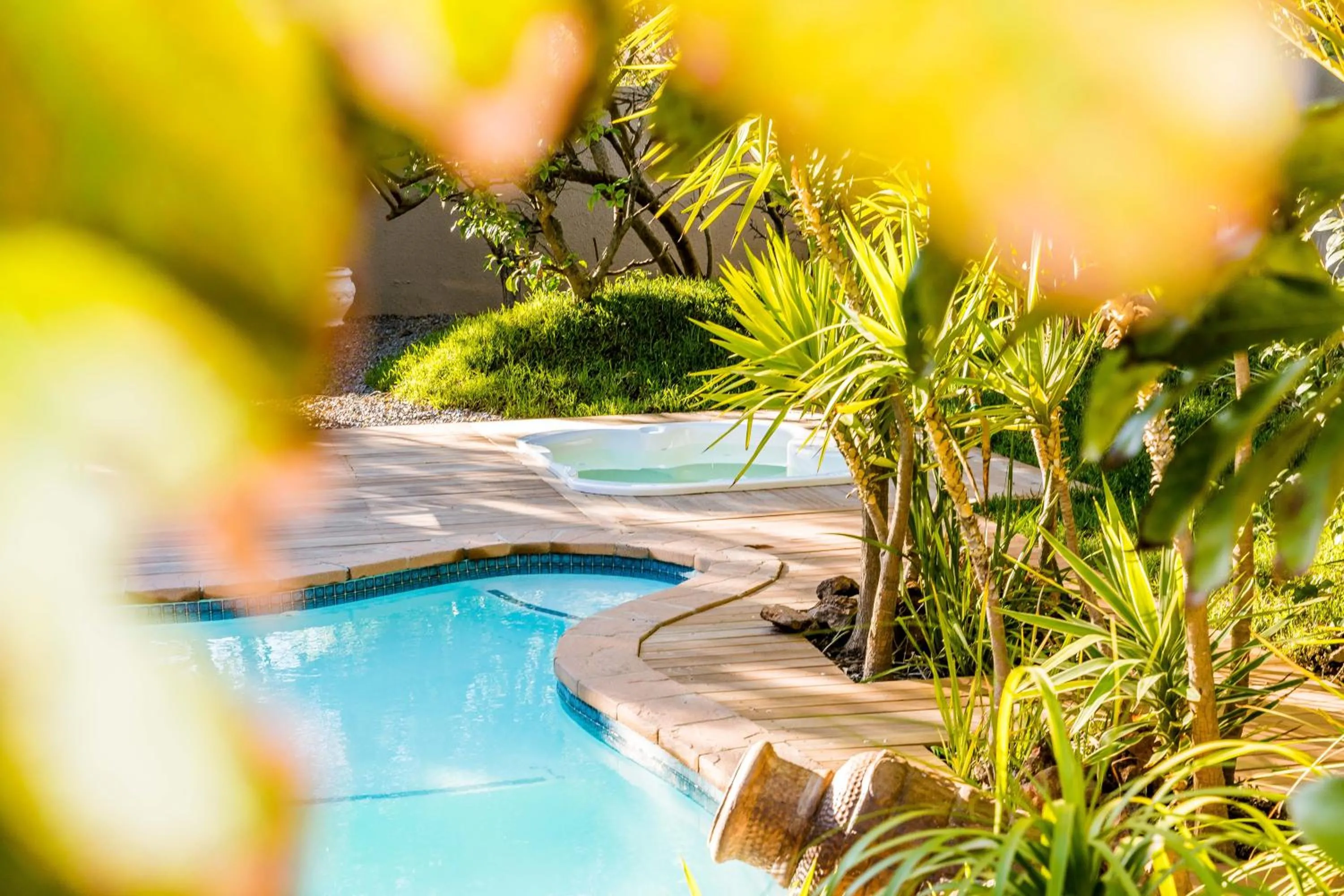 Property building in Le Petit Chateau Guest House