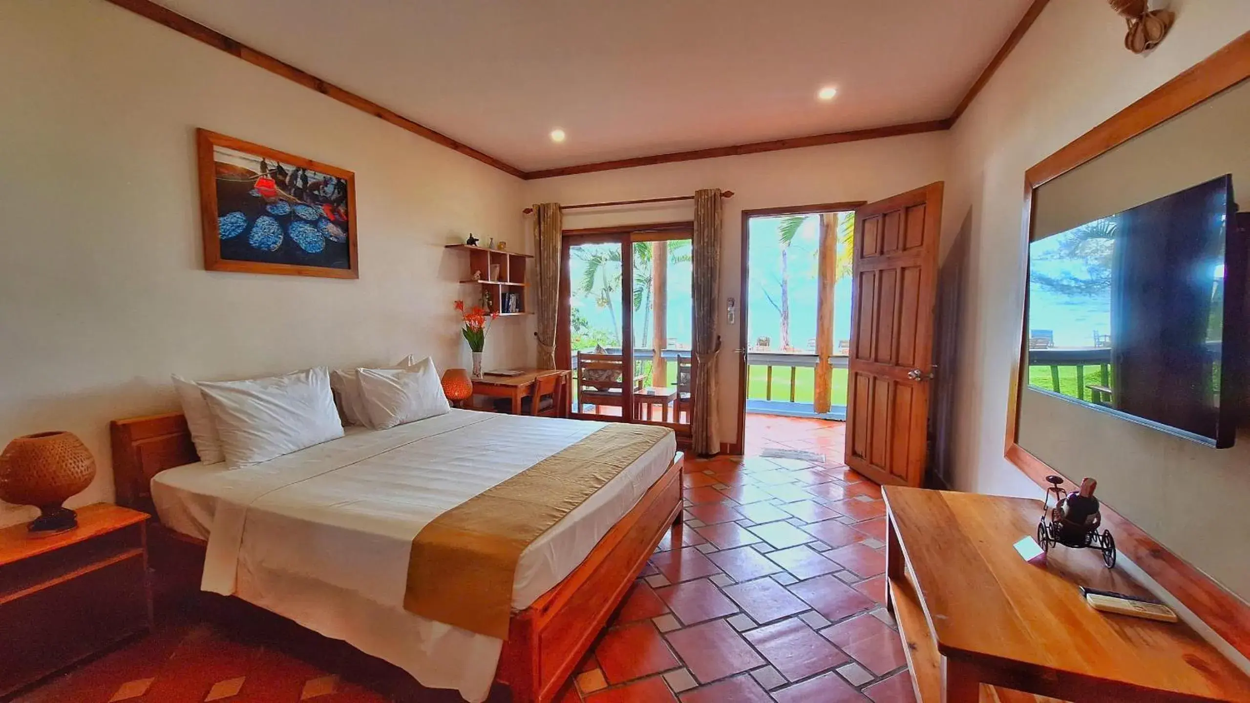 Bungalow - Beach Front in Ancarine Beach Resort Bungalow - Beach Front in Ancarine Beach Resort