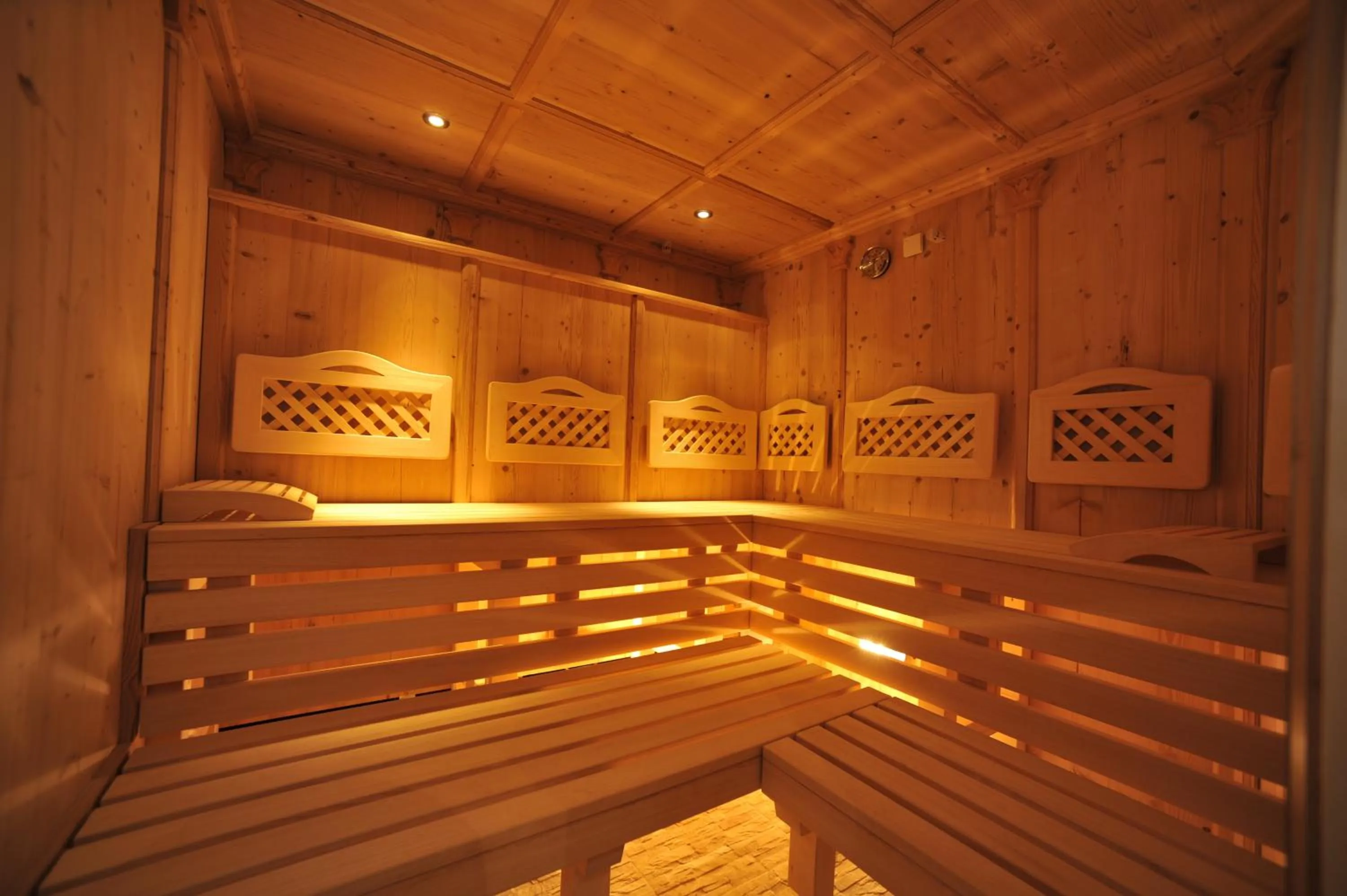 Sauna in Hotel Muliac