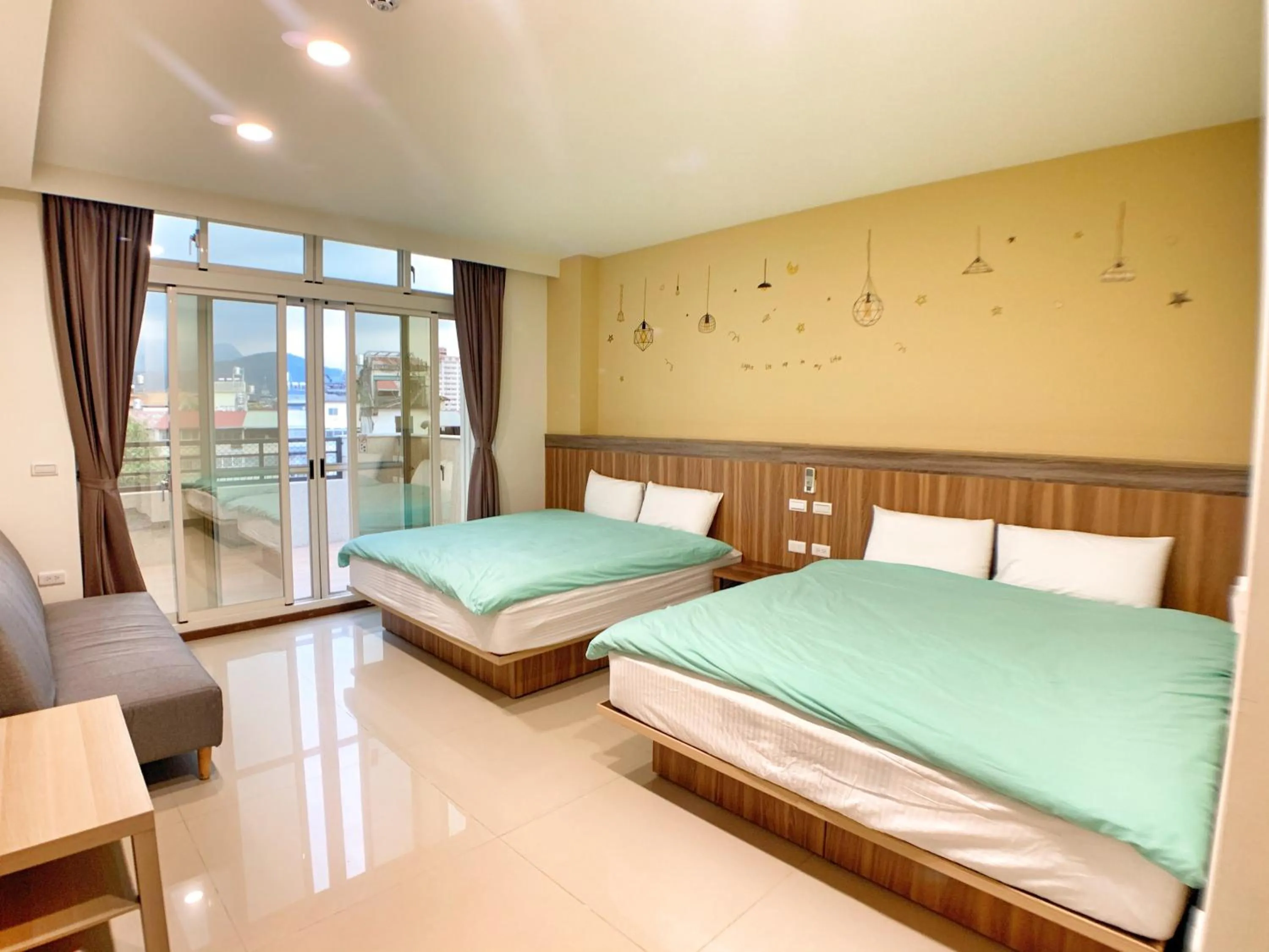 Bed in The Sunny Homestay