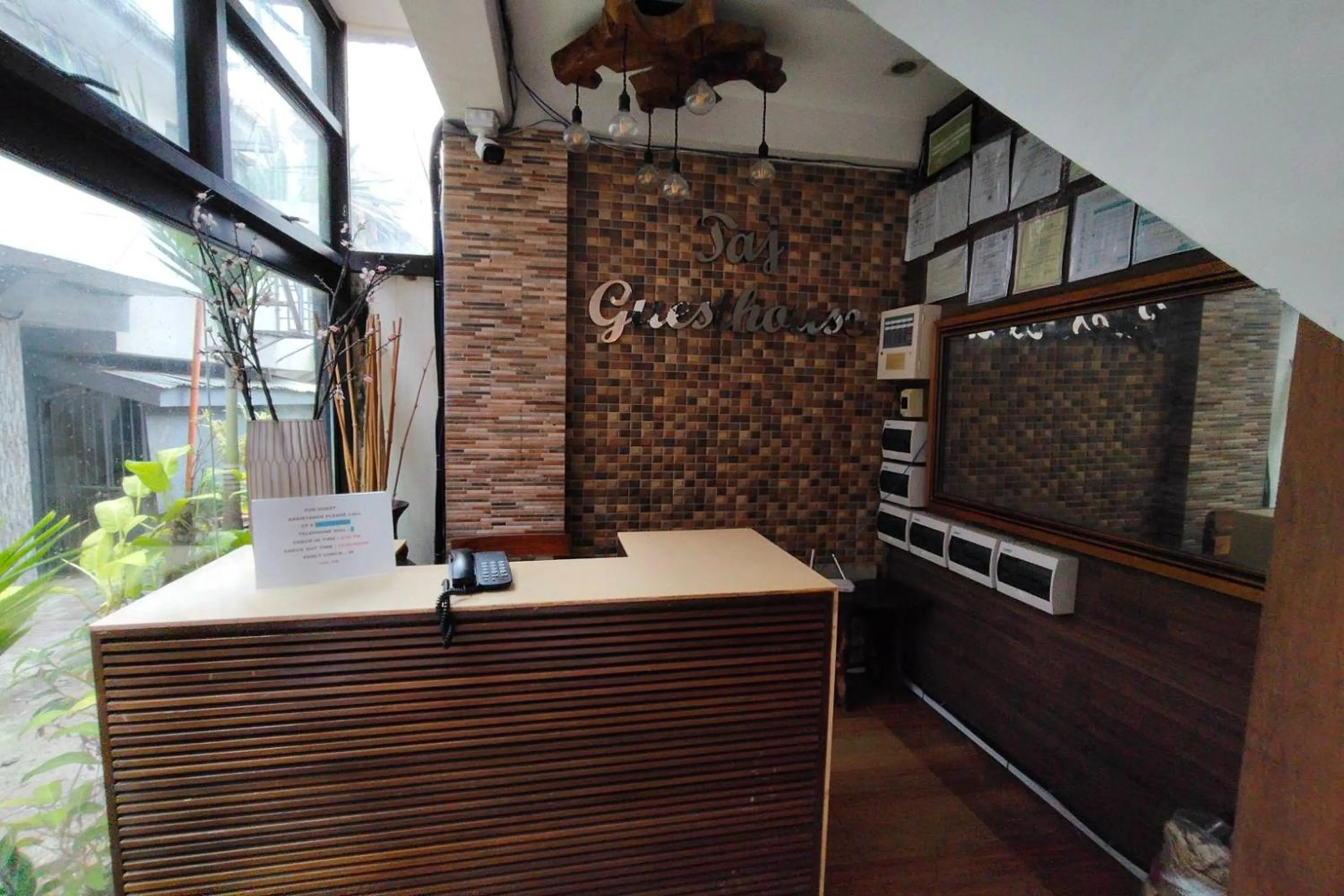 Lobby or reception in Taj Guesthouse Boracay