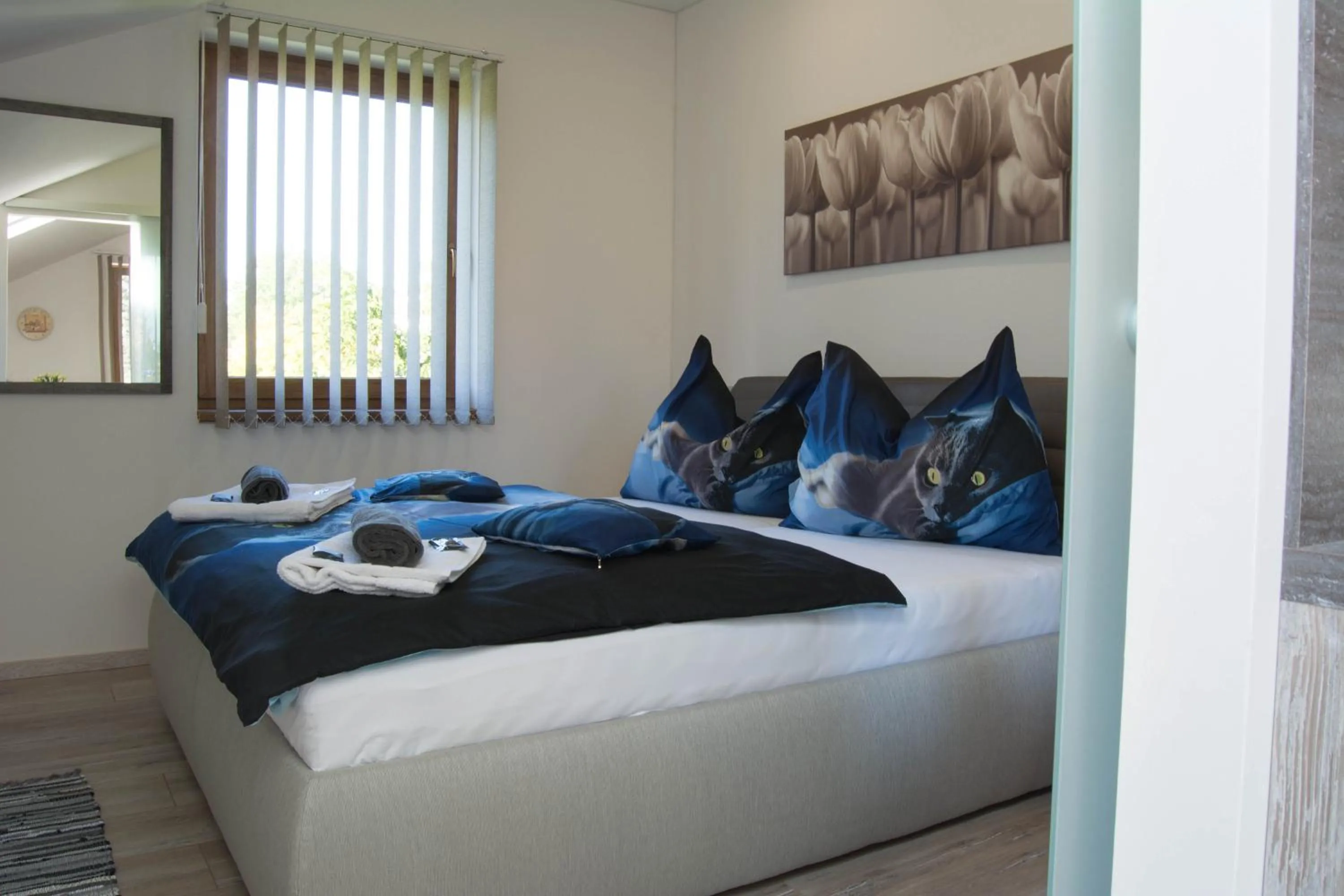 Bed in Apartments Gerda