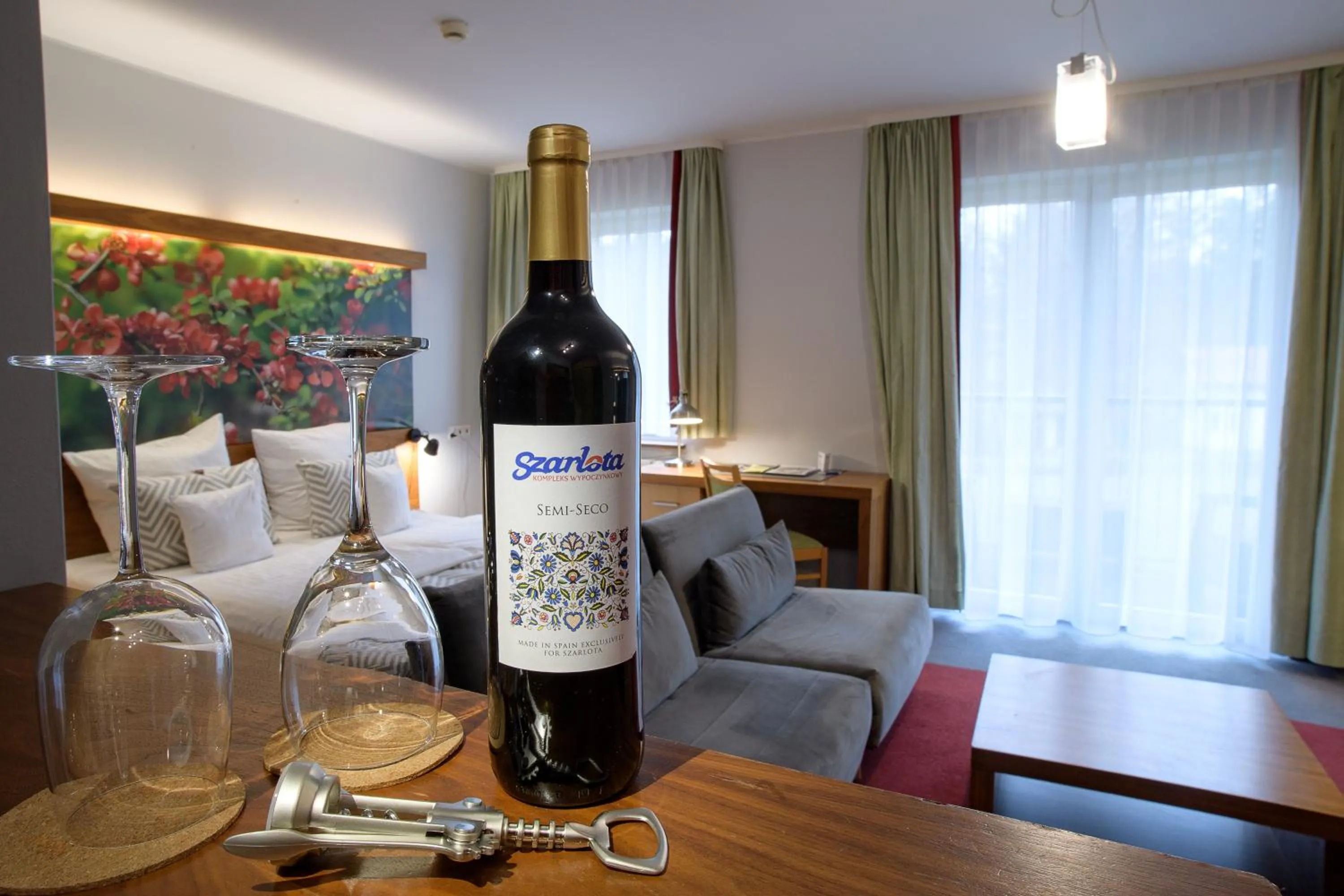 Seating area in Hotel Szarlota - Kompleksowo na Kaszubach