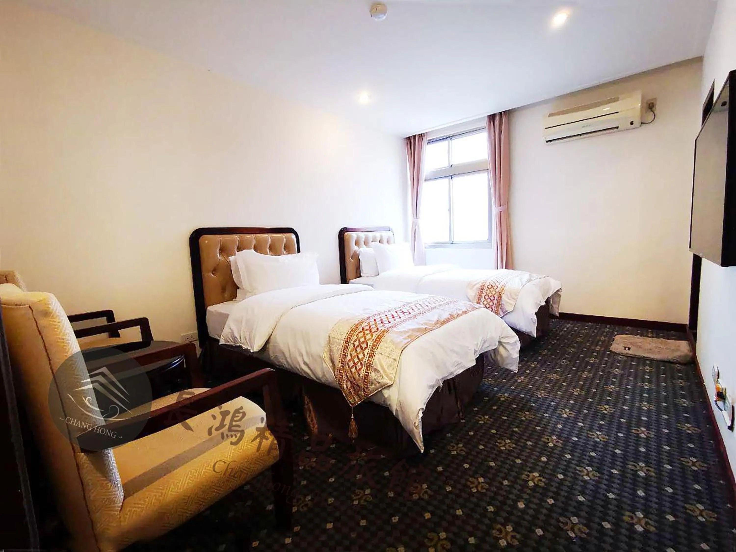 Bed in Chang Hong Hotel