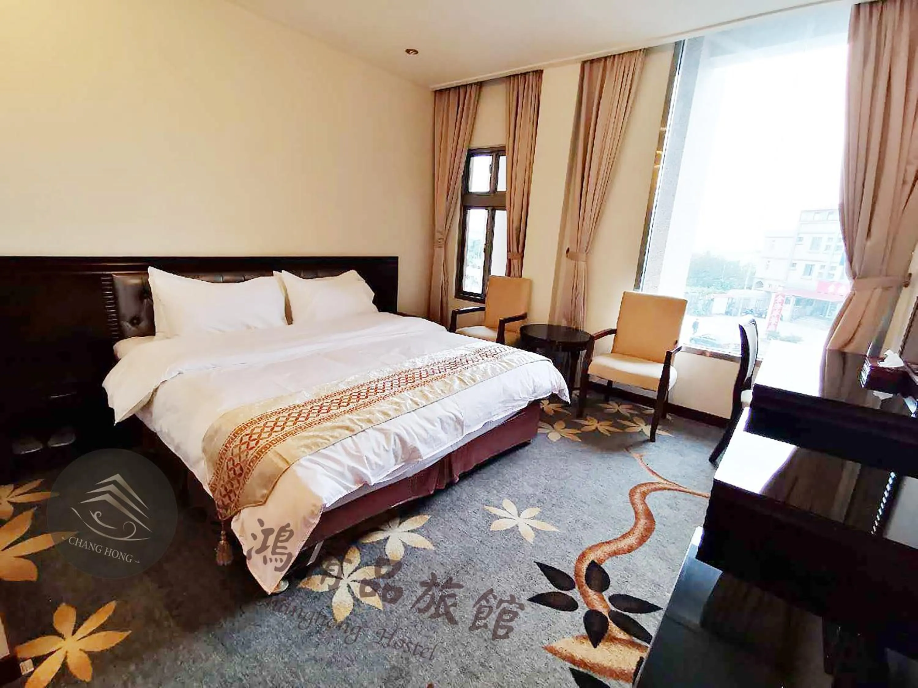 Bed in Chang Hong Hotel