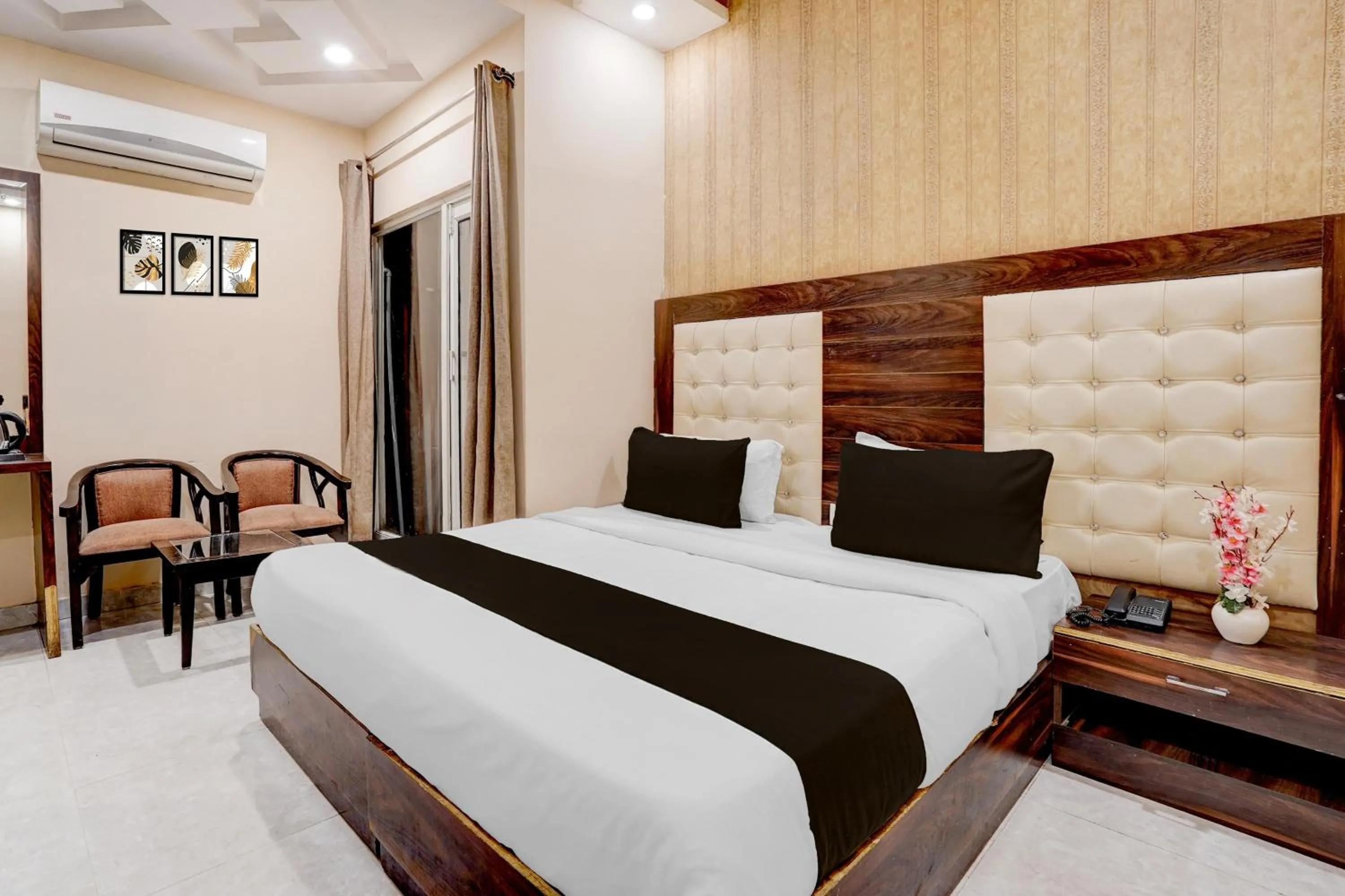 Bedroom, Bed in Townhouse Oak Dehradun Court Formerly GK Residency