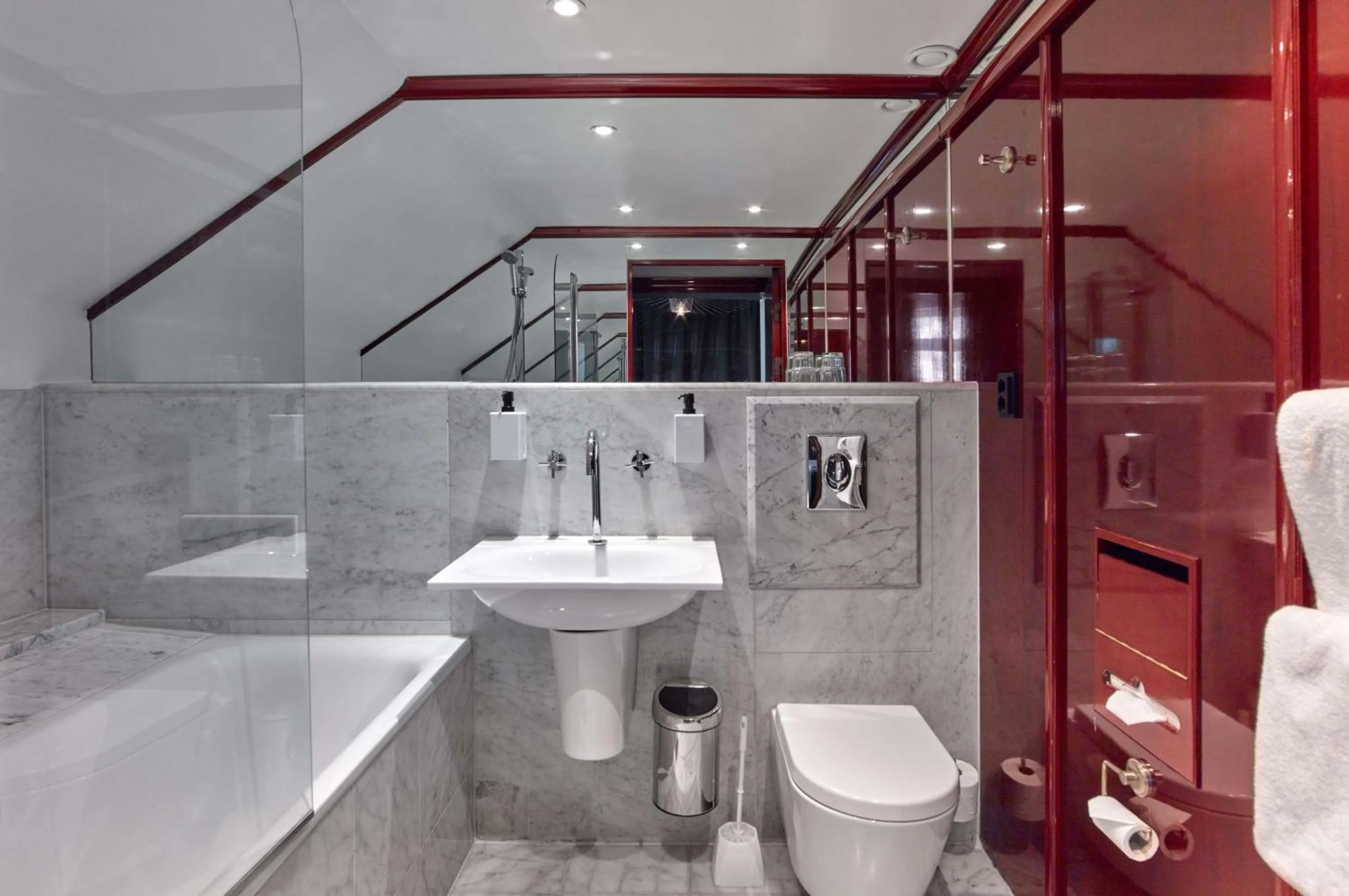 Bedroom in Scandic Kramer