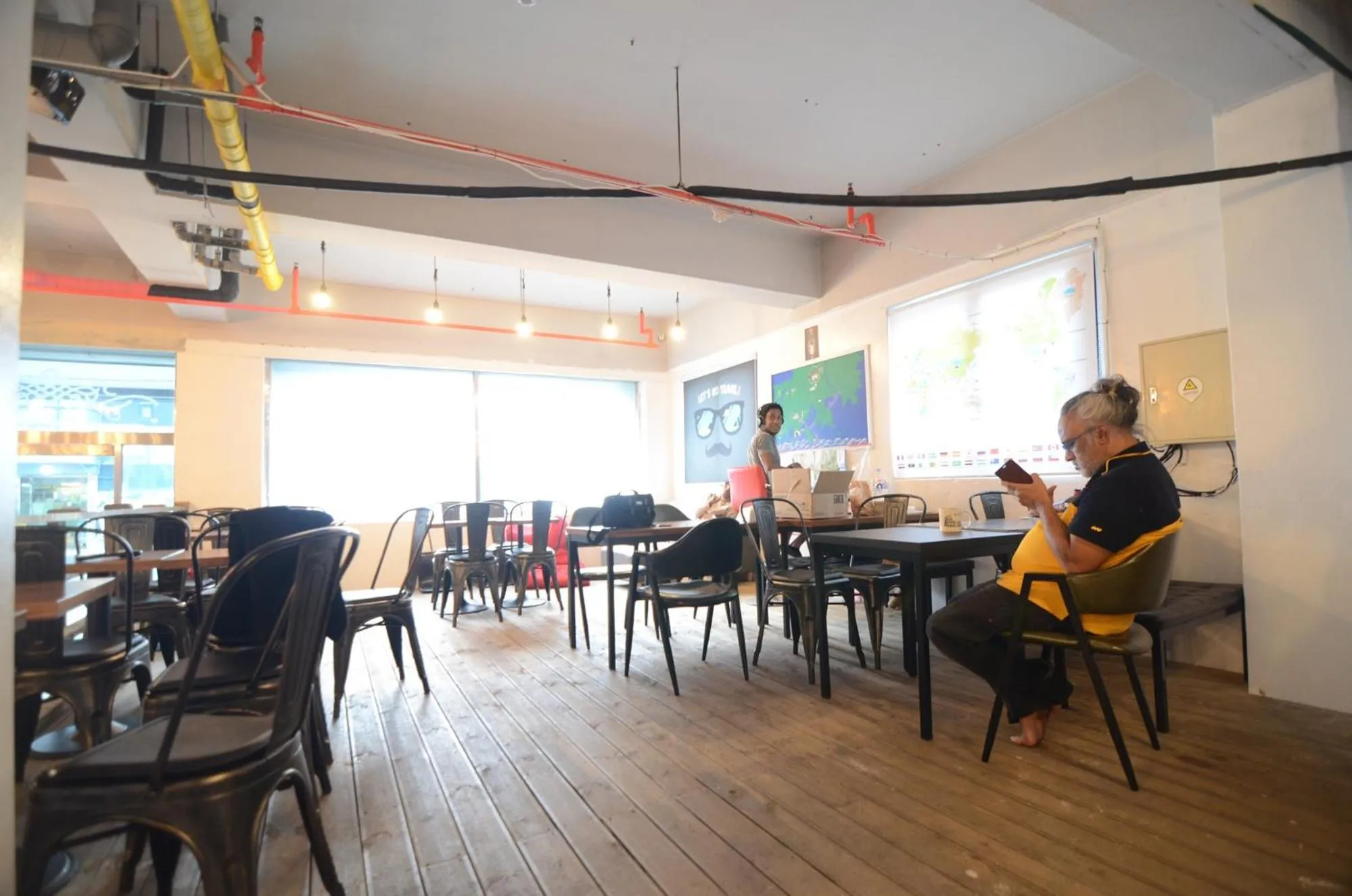 Communal lounge/ TV room in Kimchee Haeundae Guesthouse