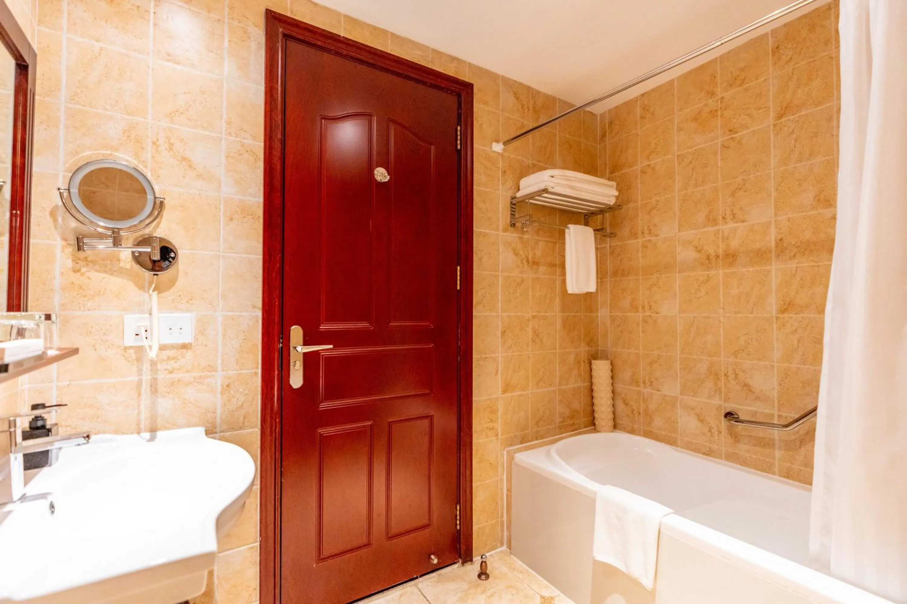 Bathroom in Olympia City Hotel by Dara