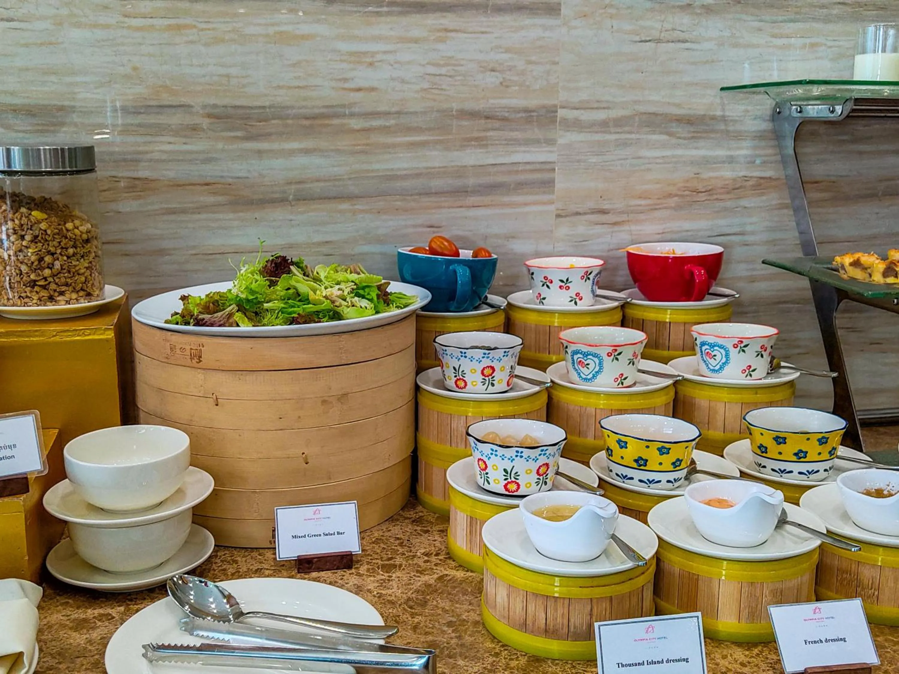 Restaurant/places to eat in Olympia City Hotel by Dara