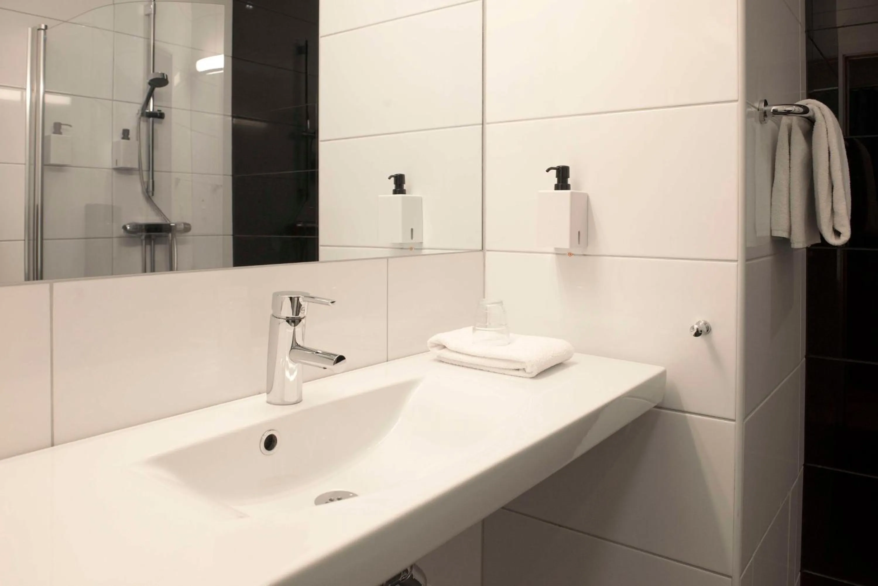 Bathroom in Scandic S:t Jörgen