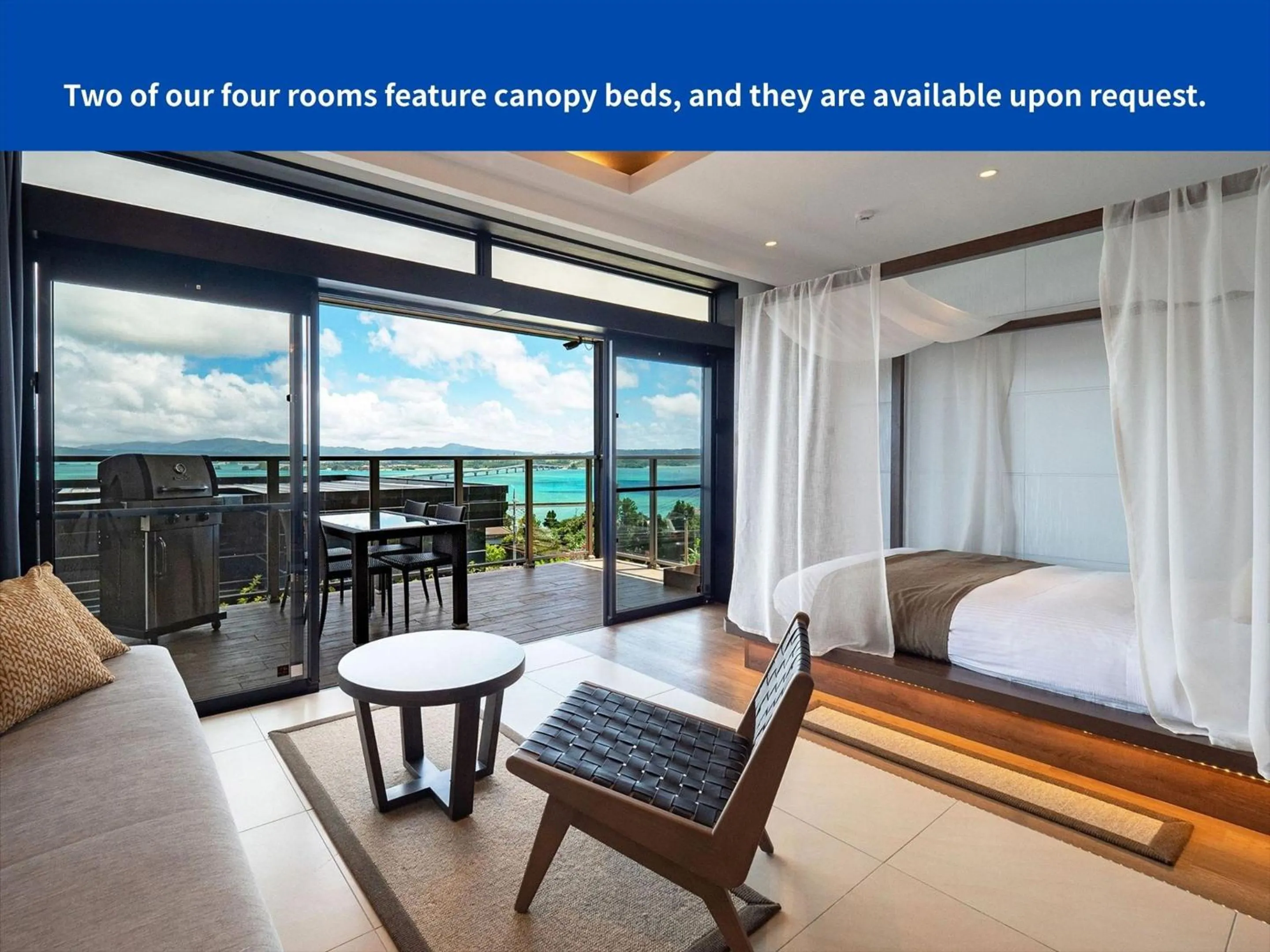 Photo of the whole room, Bed in One Suite THE TERRACE