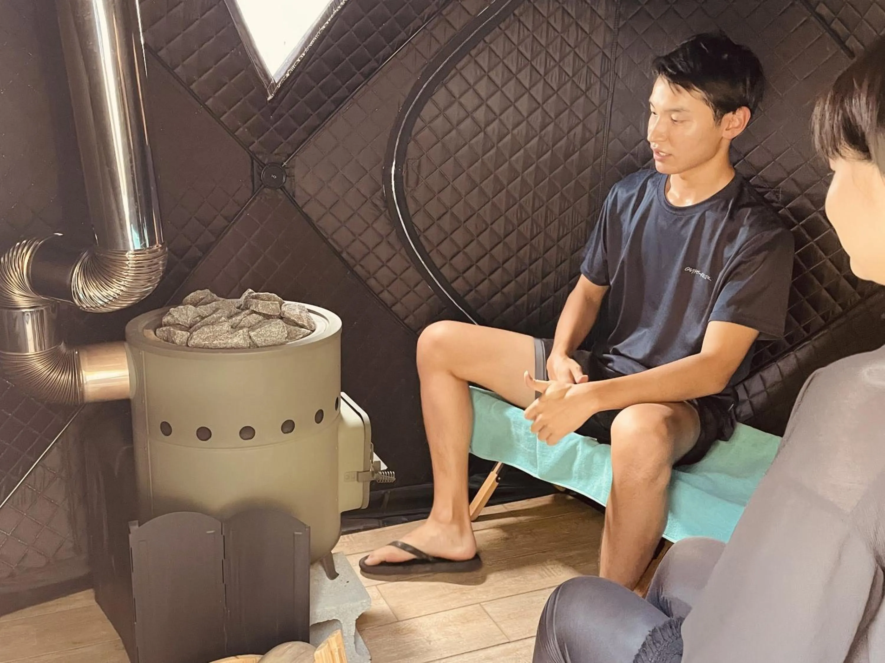 Sauna in One Suite THE TERRACE