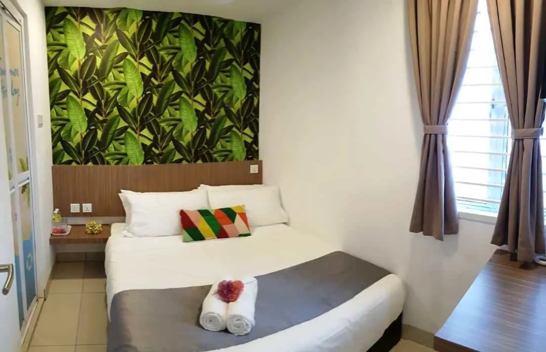 Bed in Teruntum 96 Guest house