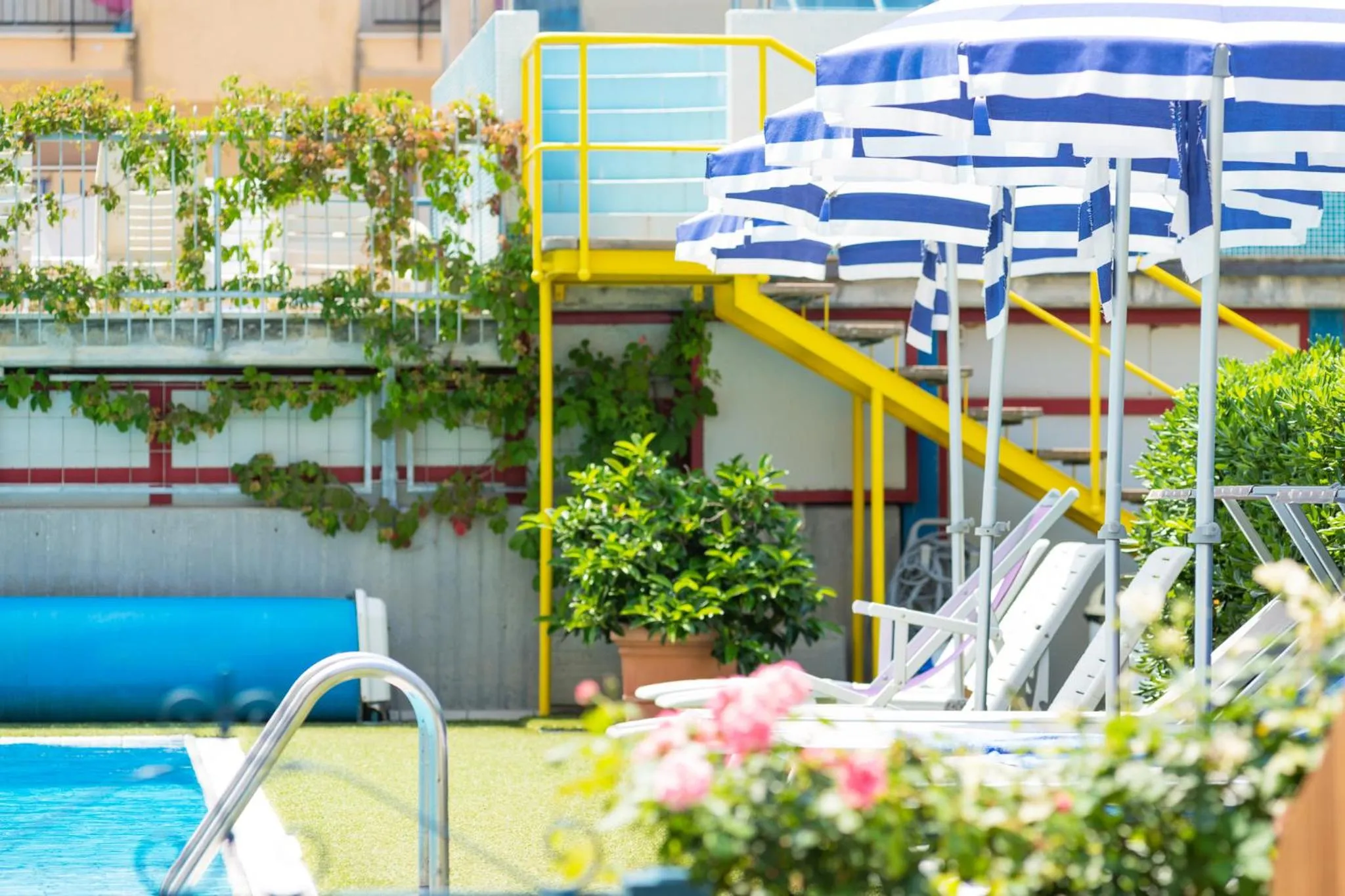 Swimming pool in Hotel Caesar