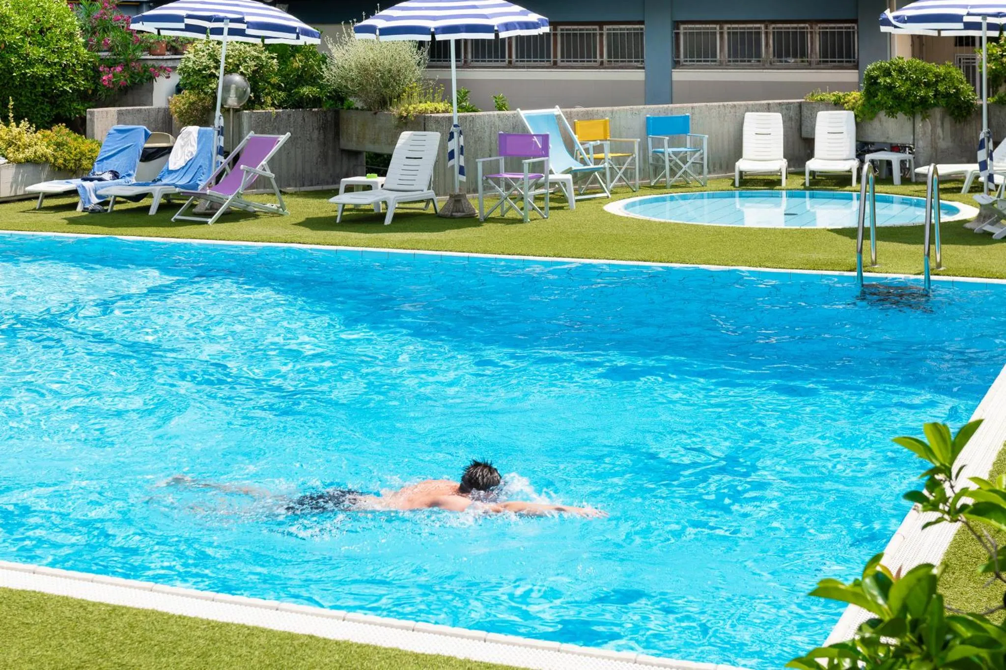 Swimming pool in Hotel Caesar
