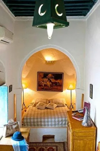 Bed in Hotel Dar Dhiafa