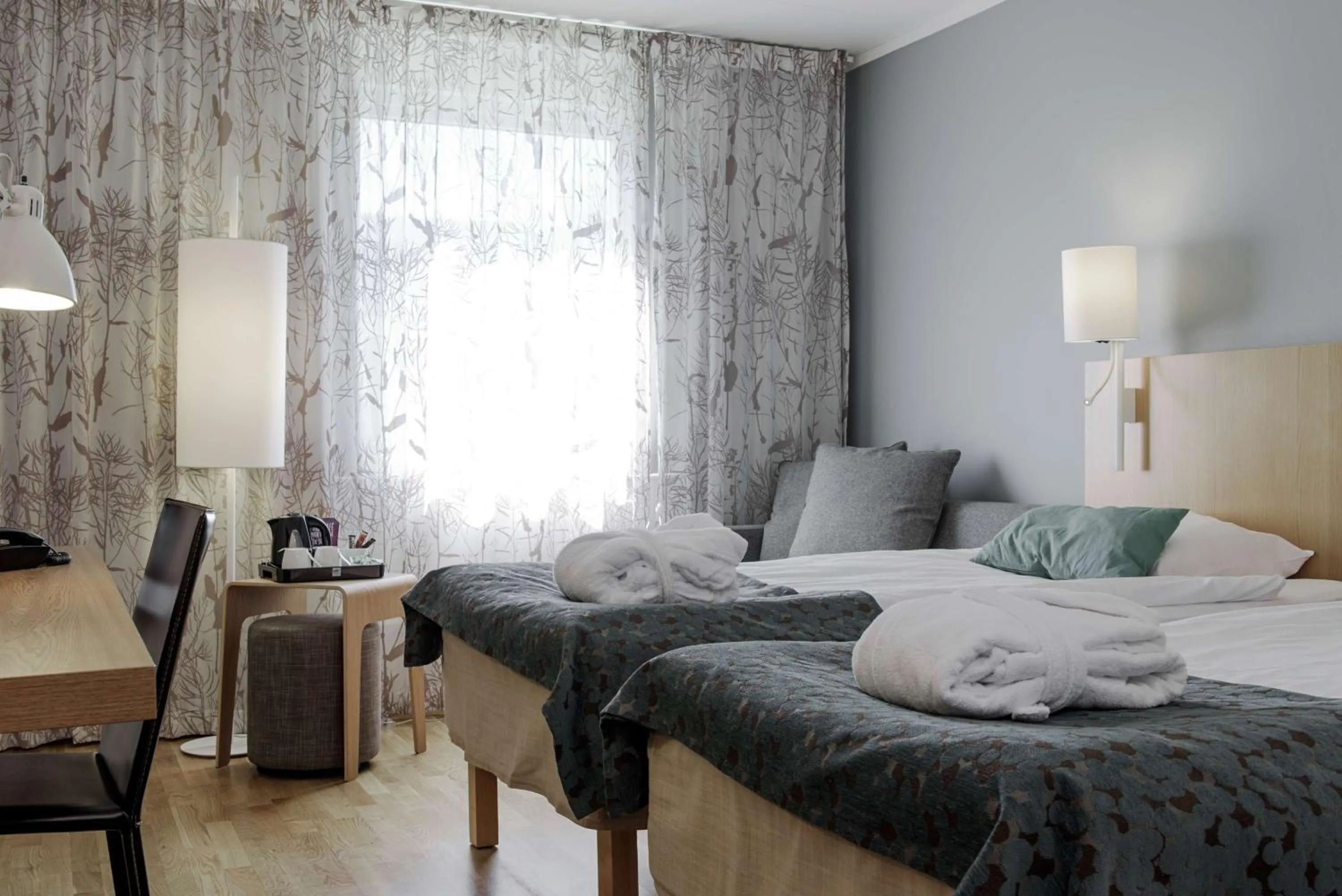 Photo of the whole room, Bed in Scandic Segevång